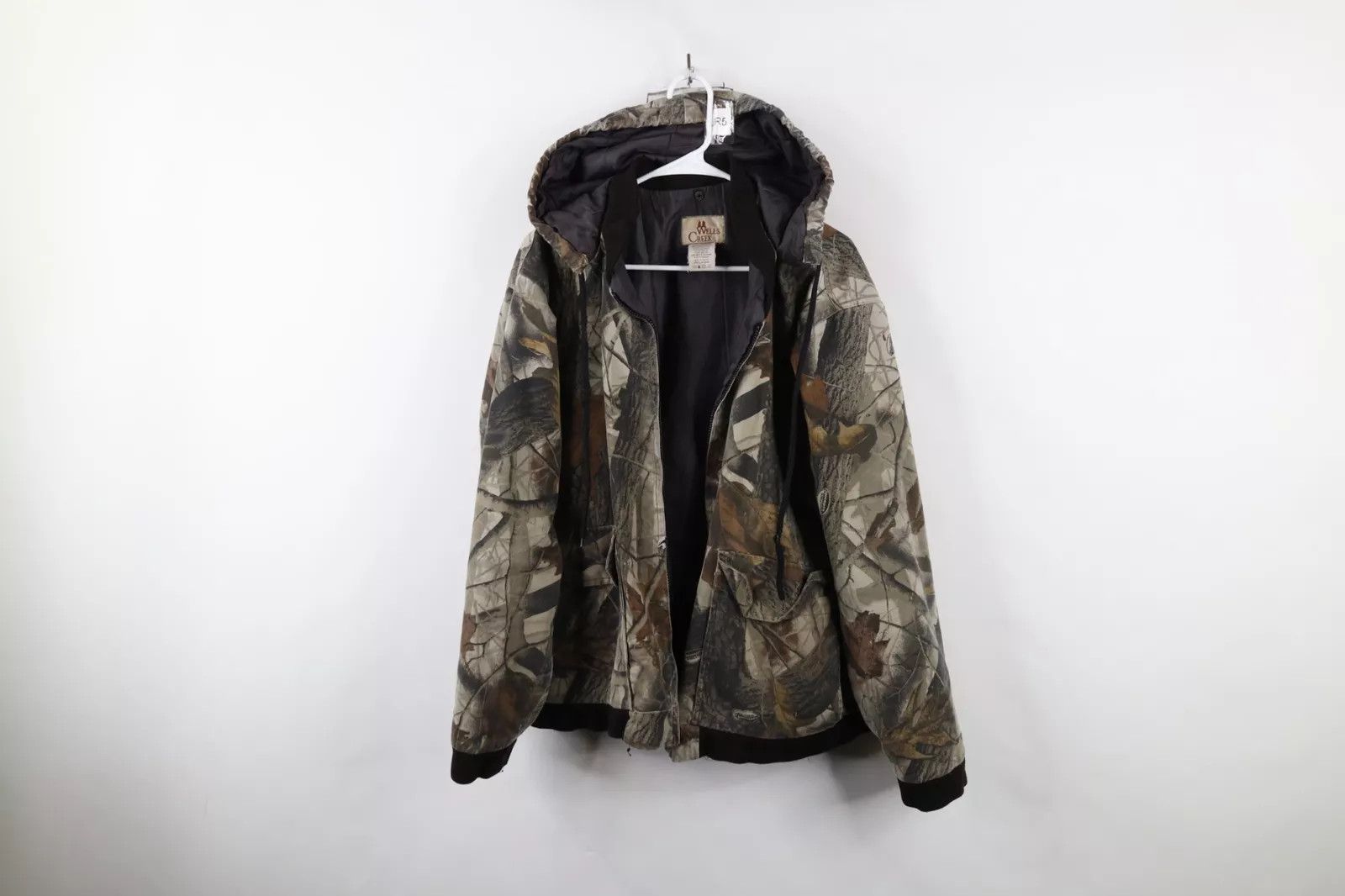 Vintage Vintage 90s Streetwear Camouflage Hooded Jacket AS IS Size US M / EU 48-50 / 2 - 1 Thumbnail