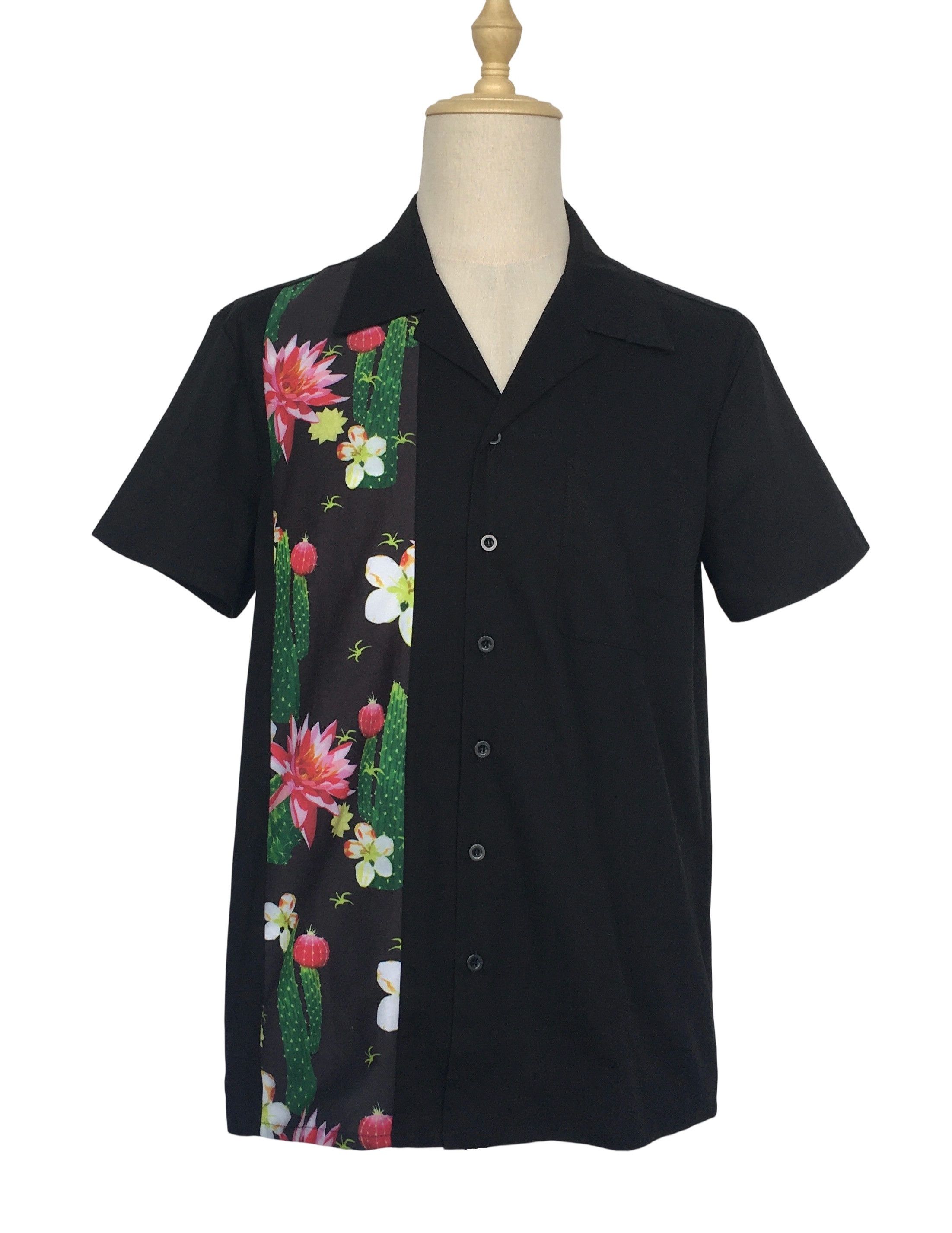 Other Fashion Men's Casual Shirts Short Sleeve Cactus Flora Size US XXL / EU 58 / 5 - 1 Thumbnail