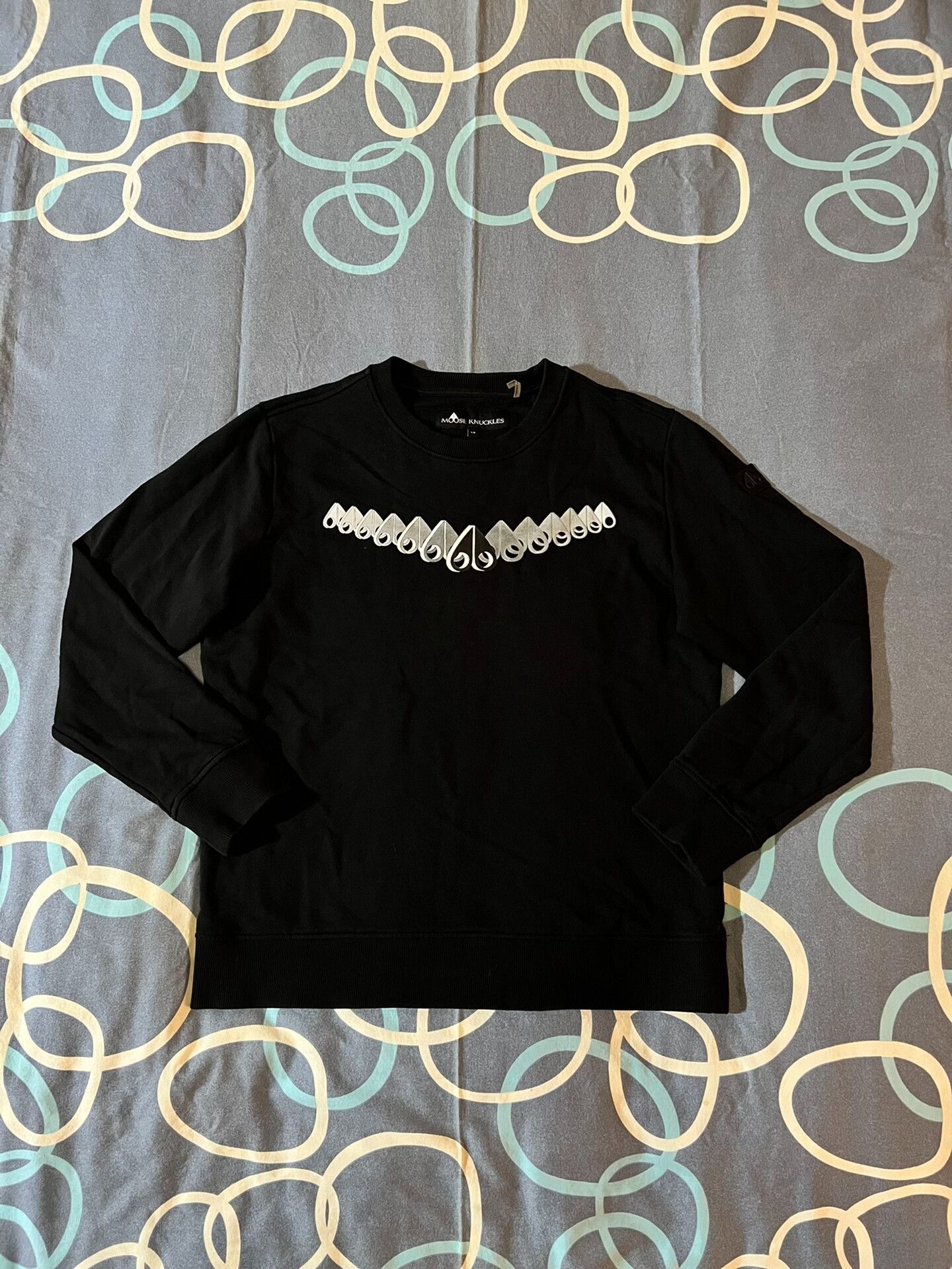 Moose Knuckles moose knuckles black graphic hoodie sweatshirt Size US L / EU 52-54 / 3 - 1 Thumbnail