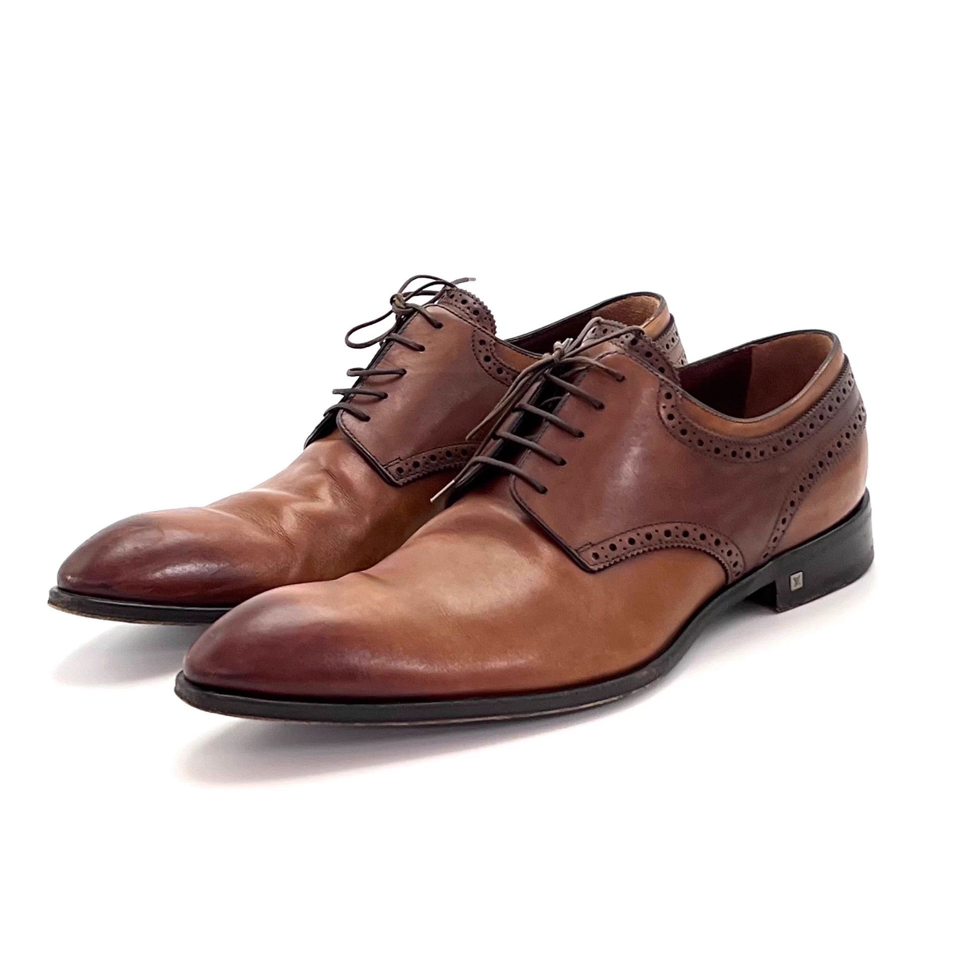 Louis Vuitton LV 8.5 Leather Shoes with Authenticity Card Size US 9.5 / EU 42-43 - 4 Thumbnail