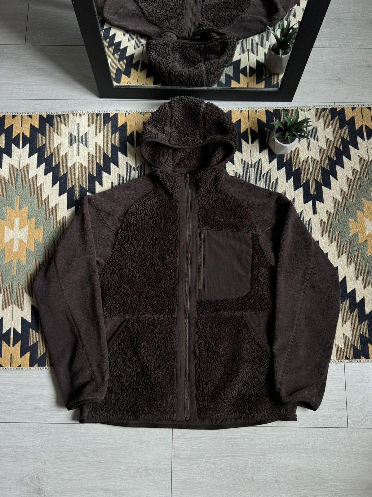 Uniqlo × White Mountaineering Uniqlo X White Mountaineering Zip Fleece Sherpa Size US L / EU 52-54 / 3 - 4 Thumbnail