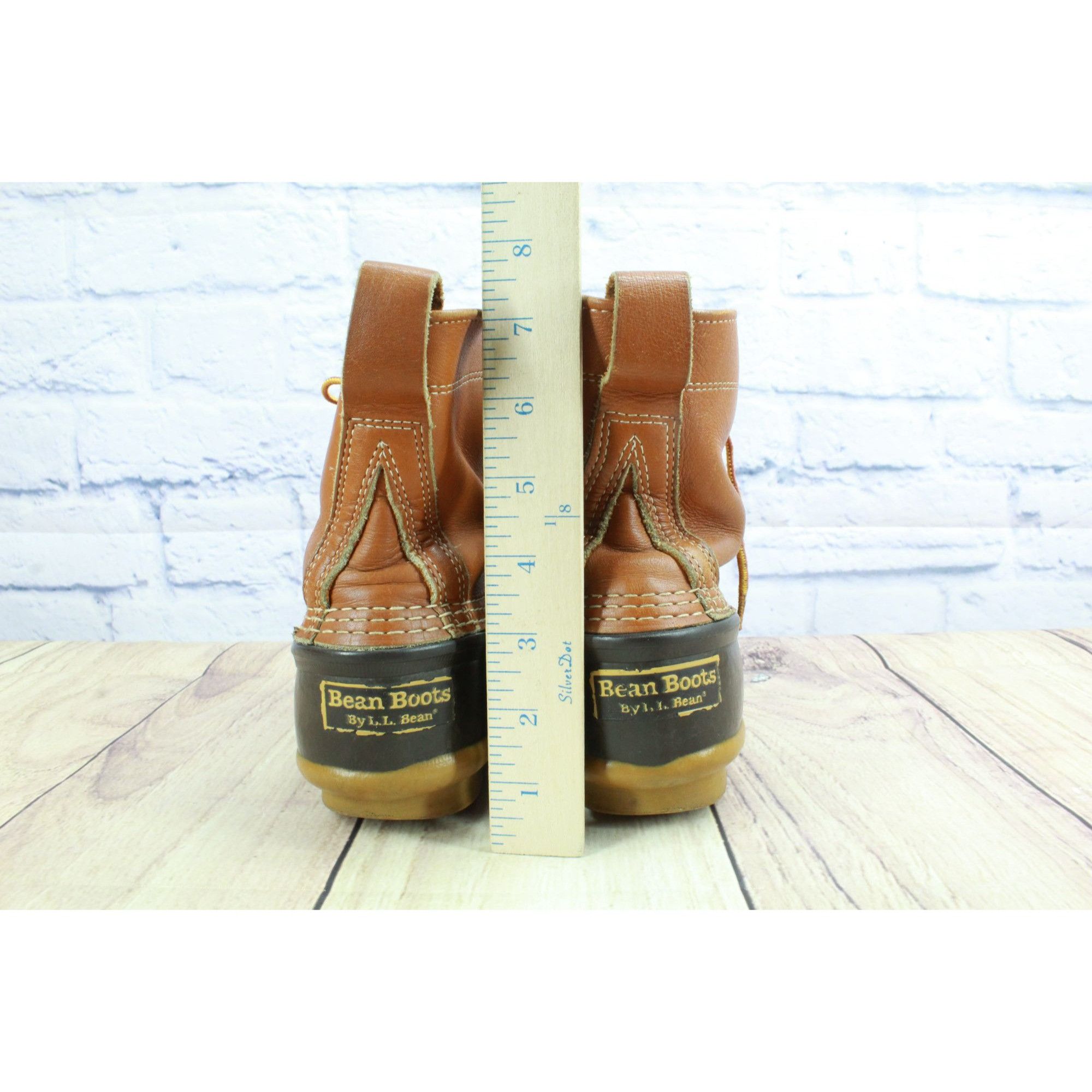 Leather Vintage LL Bean Women's Leather Insulated Ankle Duck Boots Size US 6 / IT 36 - 6 Thumbnail