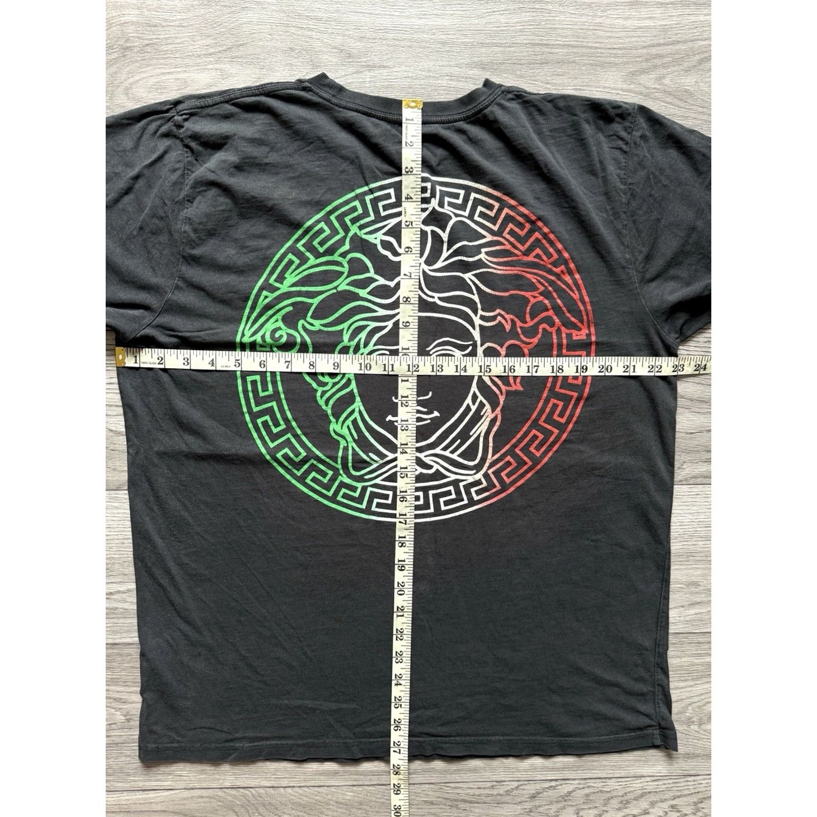 Palace Palace Medusa Faded Black T-shirt Mens XL Short Sleeve Logo Shirt Skateboard Tee Size US XL / EU 56 / 4 - 3 Thumbnail