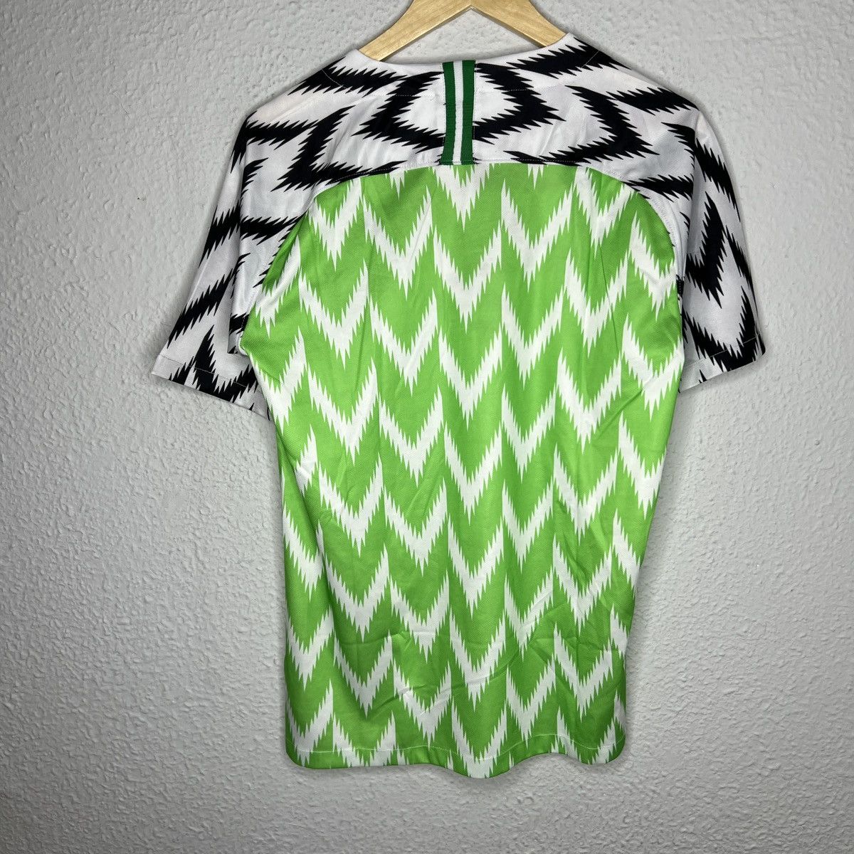 Nike Nike Nigeria Soccer Jersey Tshirt Tee Green Full Print Home Size US S / EU 44-46 / 1 - 8 Thumbnail