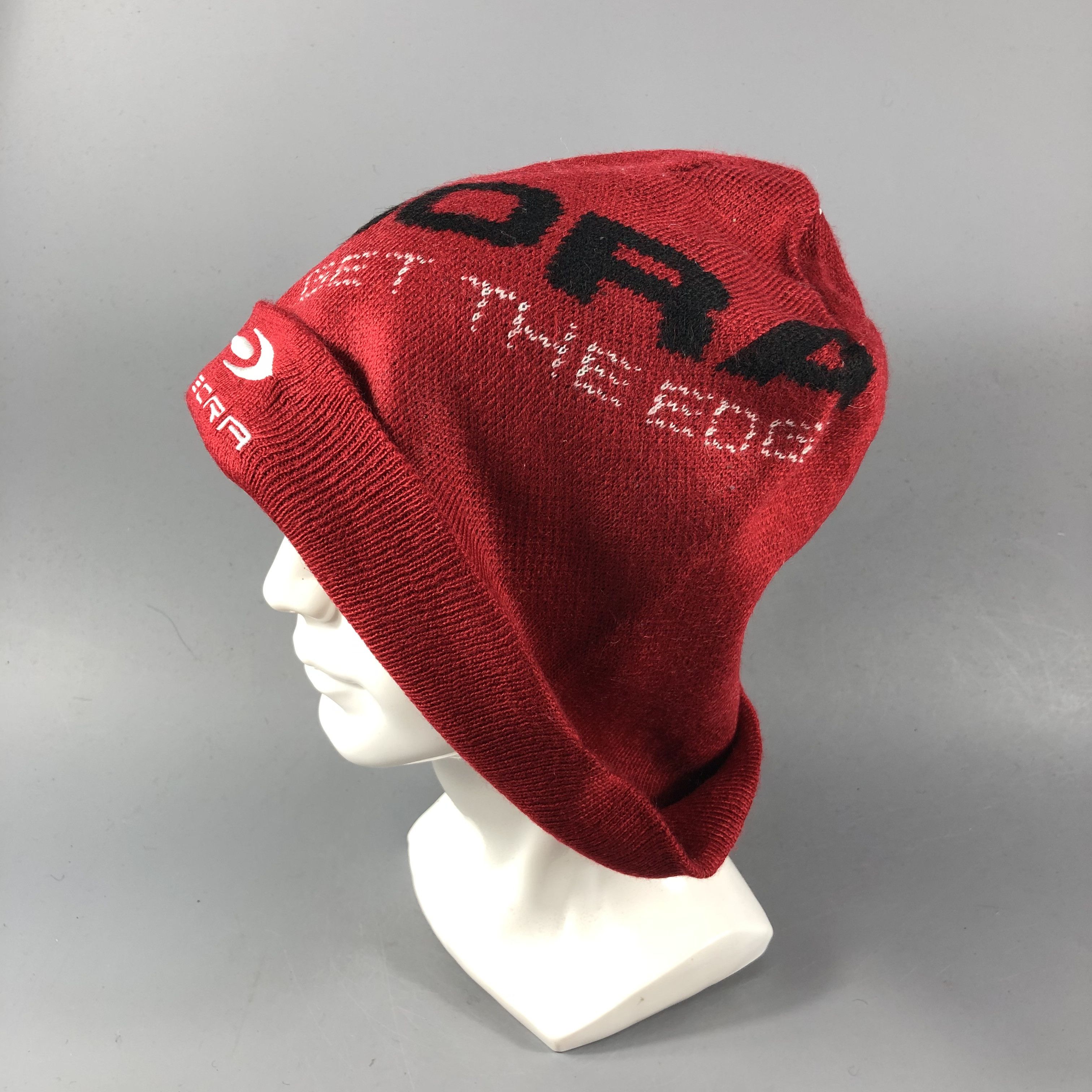 Japanese Brand Tigora Big Logo Slouchy Beanie Snowcap Snow Hat B717 Size ONE SIZE - 2 Thumbnail