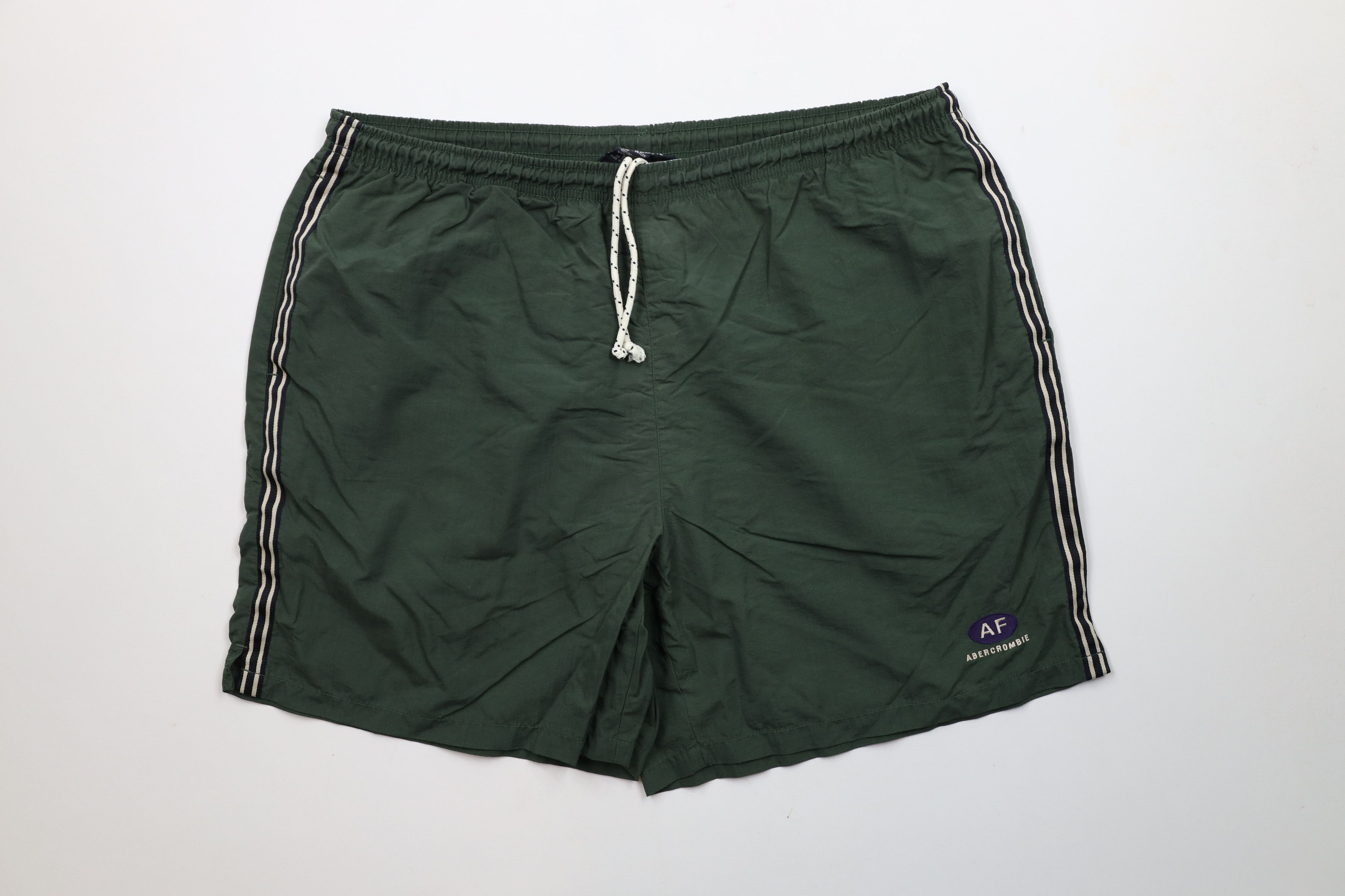 Abercrombie & Fitch × Vintage Vintage 90s Abercrombie & Fitch Lined Above Knee Shorts Size US 36 / EU 52 - 1 Thumbnail