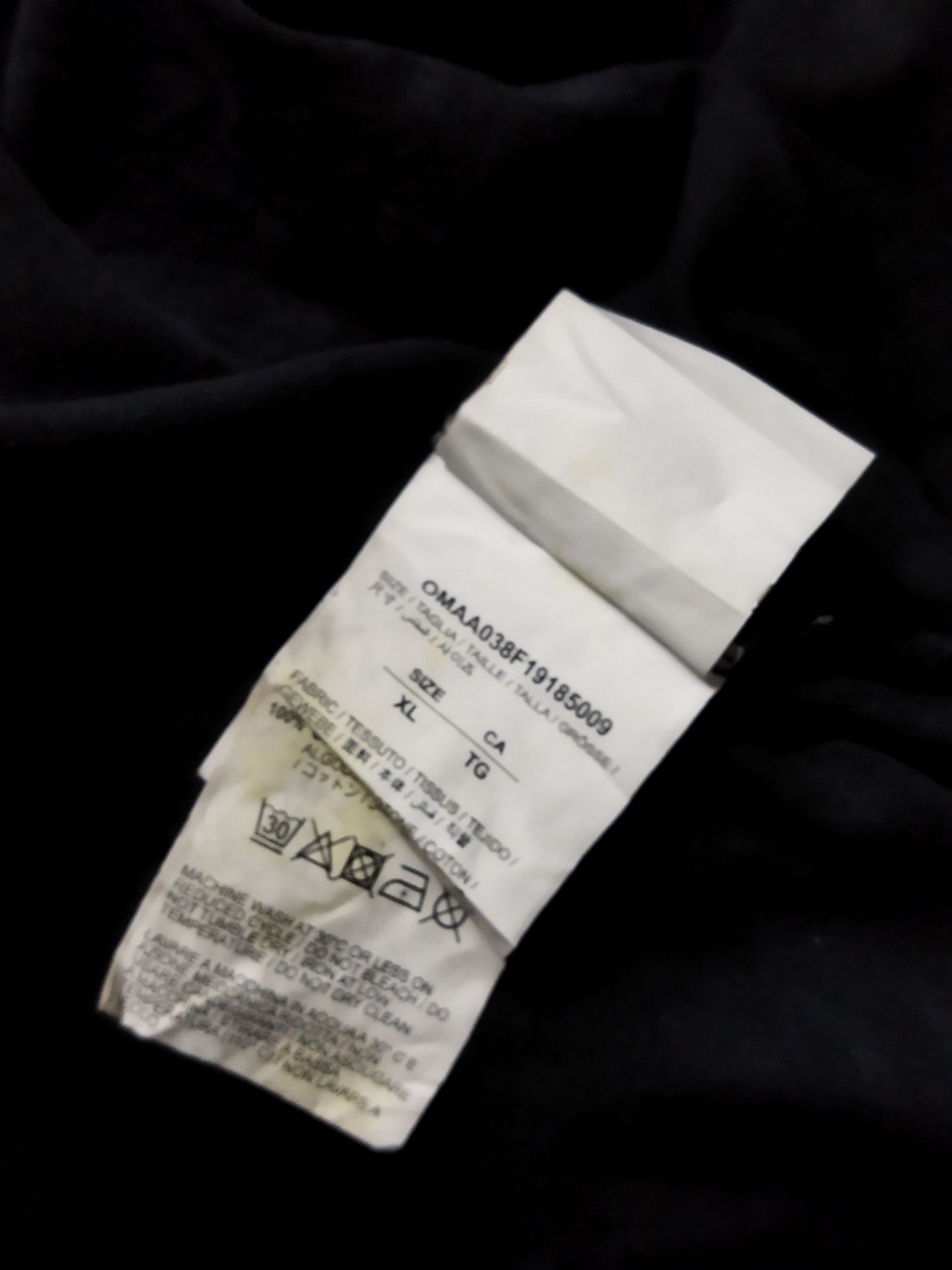 Off-White Distressed Off White Hardcore Caravaggio Tee Size US XXL / EU 58 / 5 - 11 Thumbnail