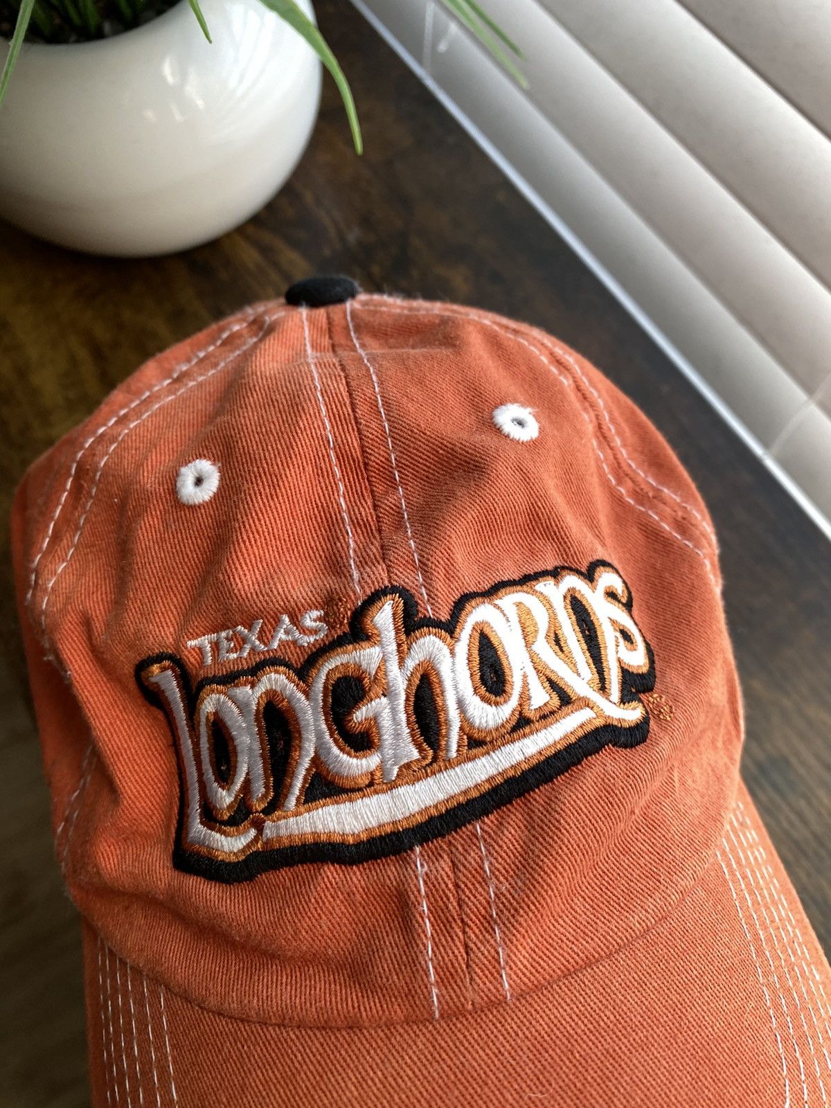 NCAA Y2K UT Austin Texas Longhorns Hat Cap Size ONE SIZE - 4 Thumbnail
