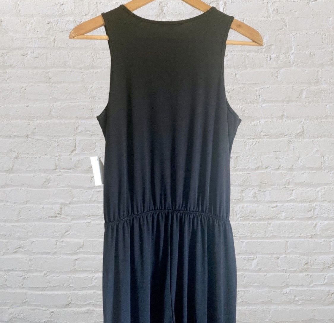 Other CHARLOTTE RUSSE PLUNGING SHOE TIE FRONT SLEEVELESS JUMPSUIT Size 26" / US 2 / IT 38 - 9 Thumbnail