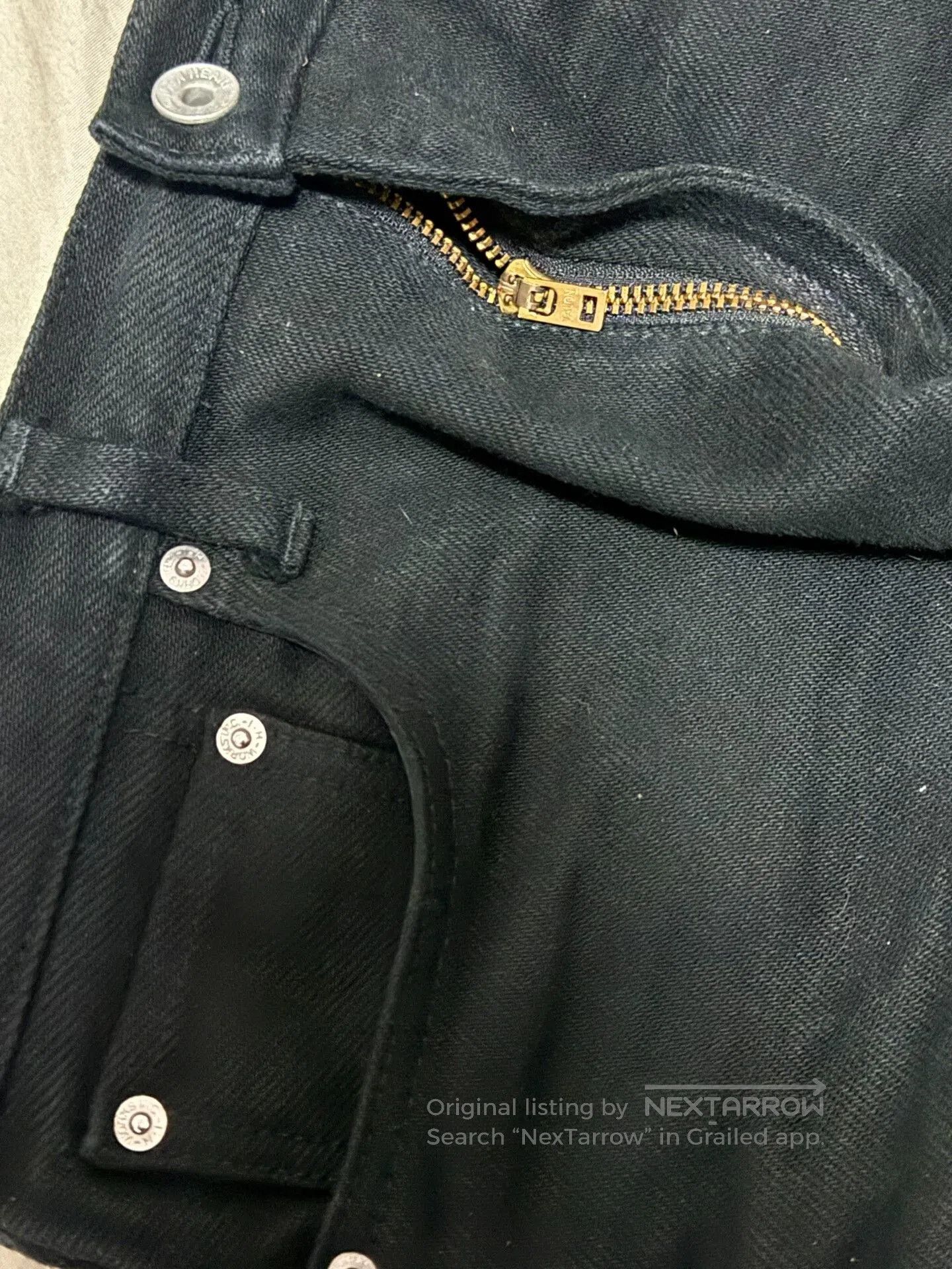 Iron Heart Iron Heart Black Denim Pants 9555z. Size US 33 - 6 Thumbnail