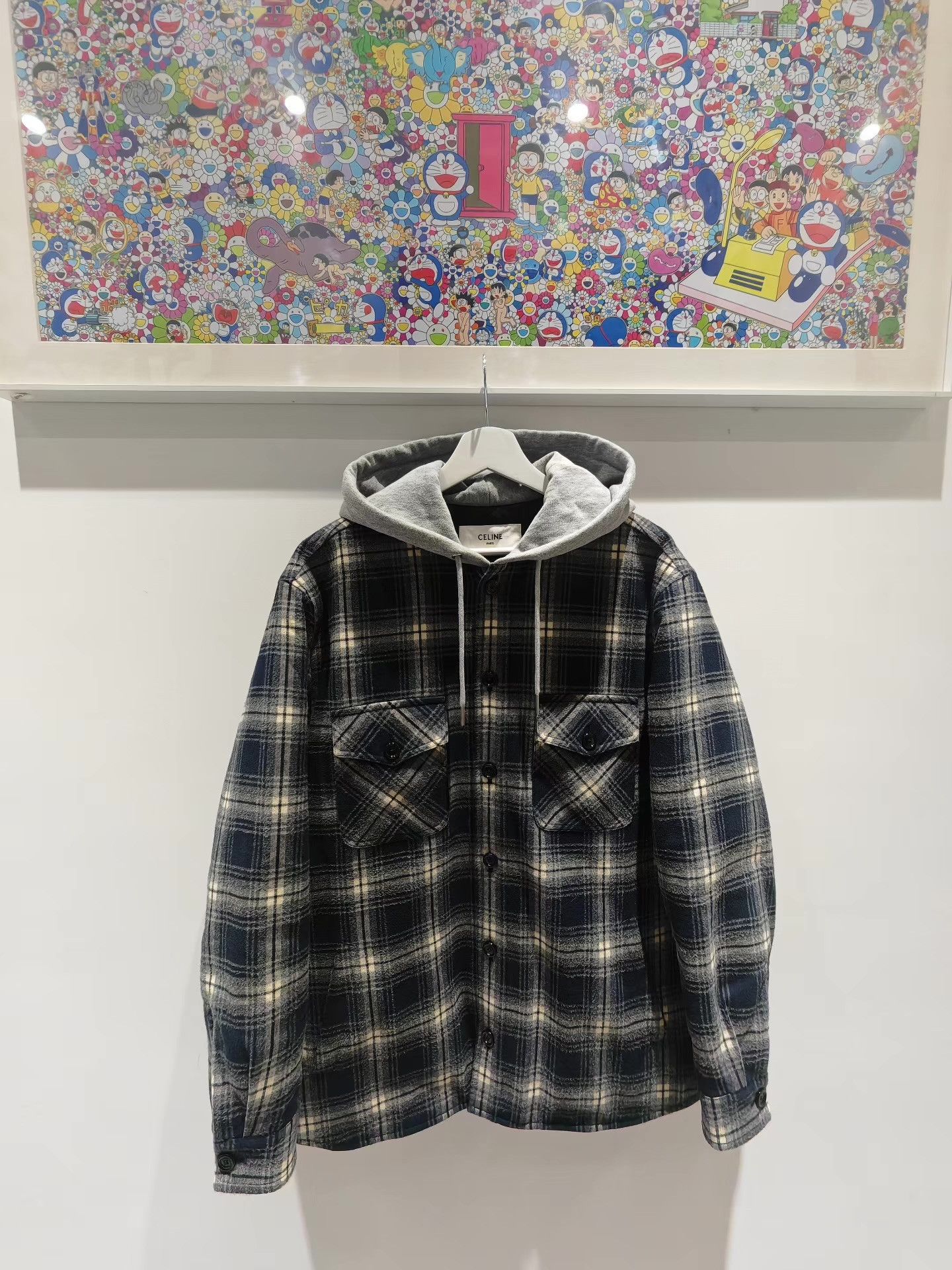 Celine CELINE 24 New Collection Logo Sleeve Jacket。 Q15 Size US M / EU 48-50 / 2 - 1 Thumbnail