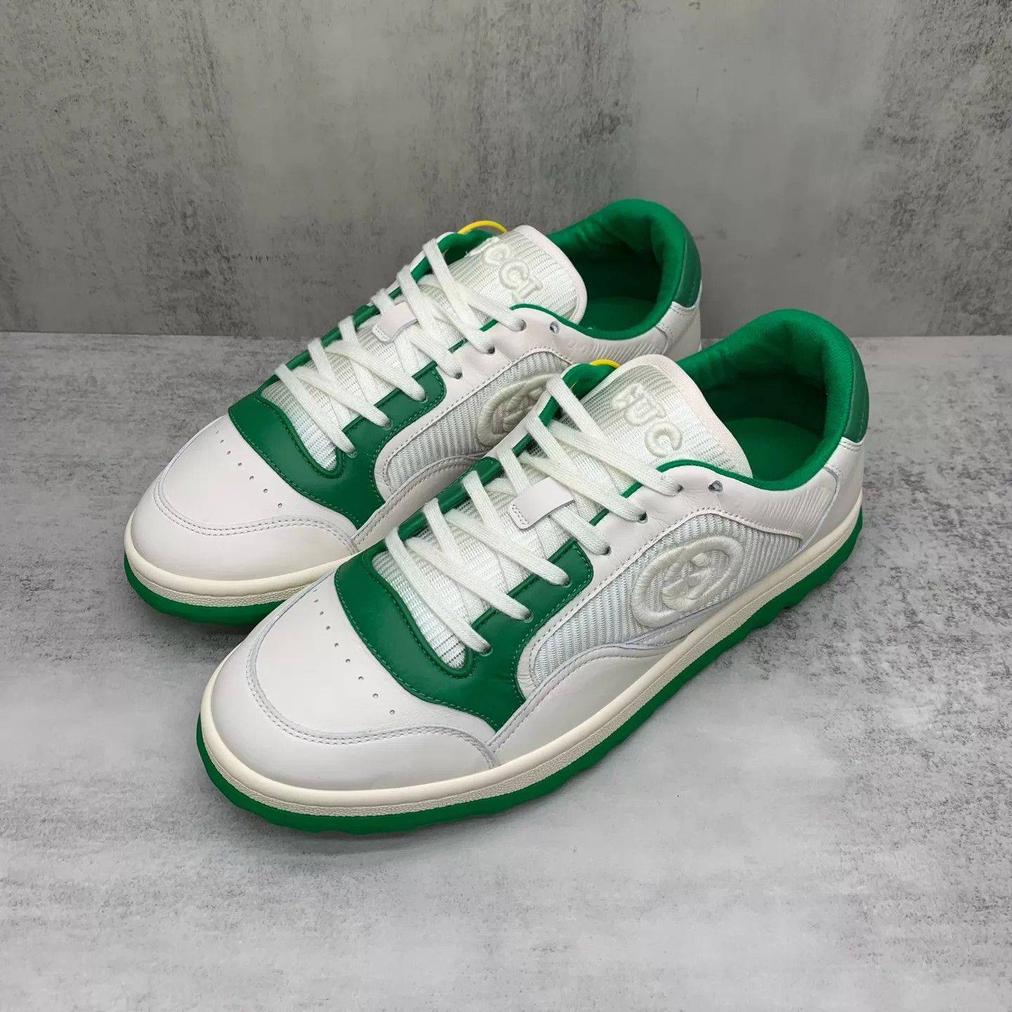 Gucci Gucci MAC80 Green Retro Sneaker 42 98 New Size US 9 / EU 42 - 1 Thumbnail