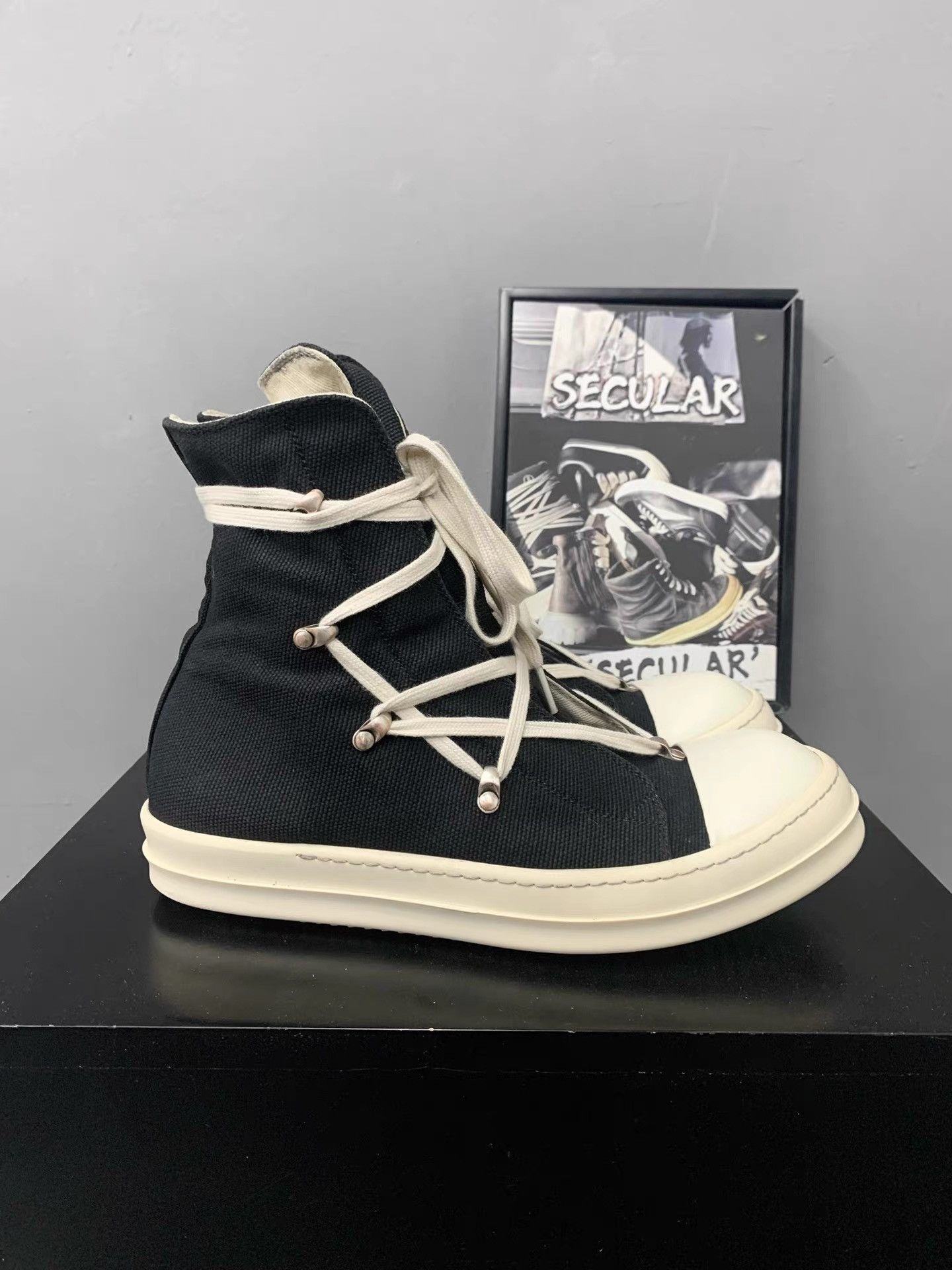 Rick Owens Rick Owens Pentagram Big Converse K34 Size US 10 / EU 43 - 3 Thumbnail