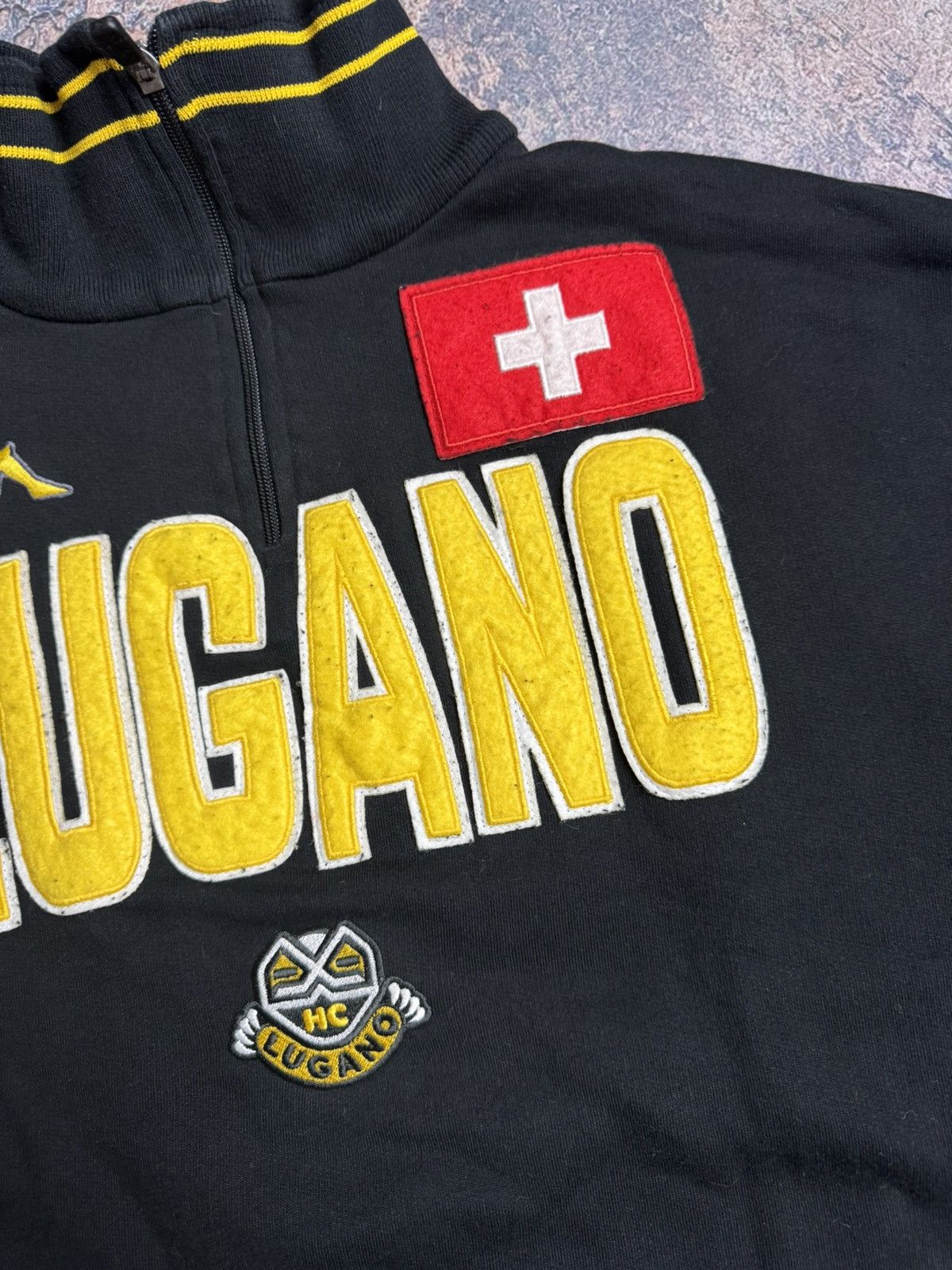 Kappa HC LUGANO ICE HOCKEY CLUB TRACK TOP JACKET KAPPA BLACK Size US XXL / EU 58 / 5 - 4 Thumbnail