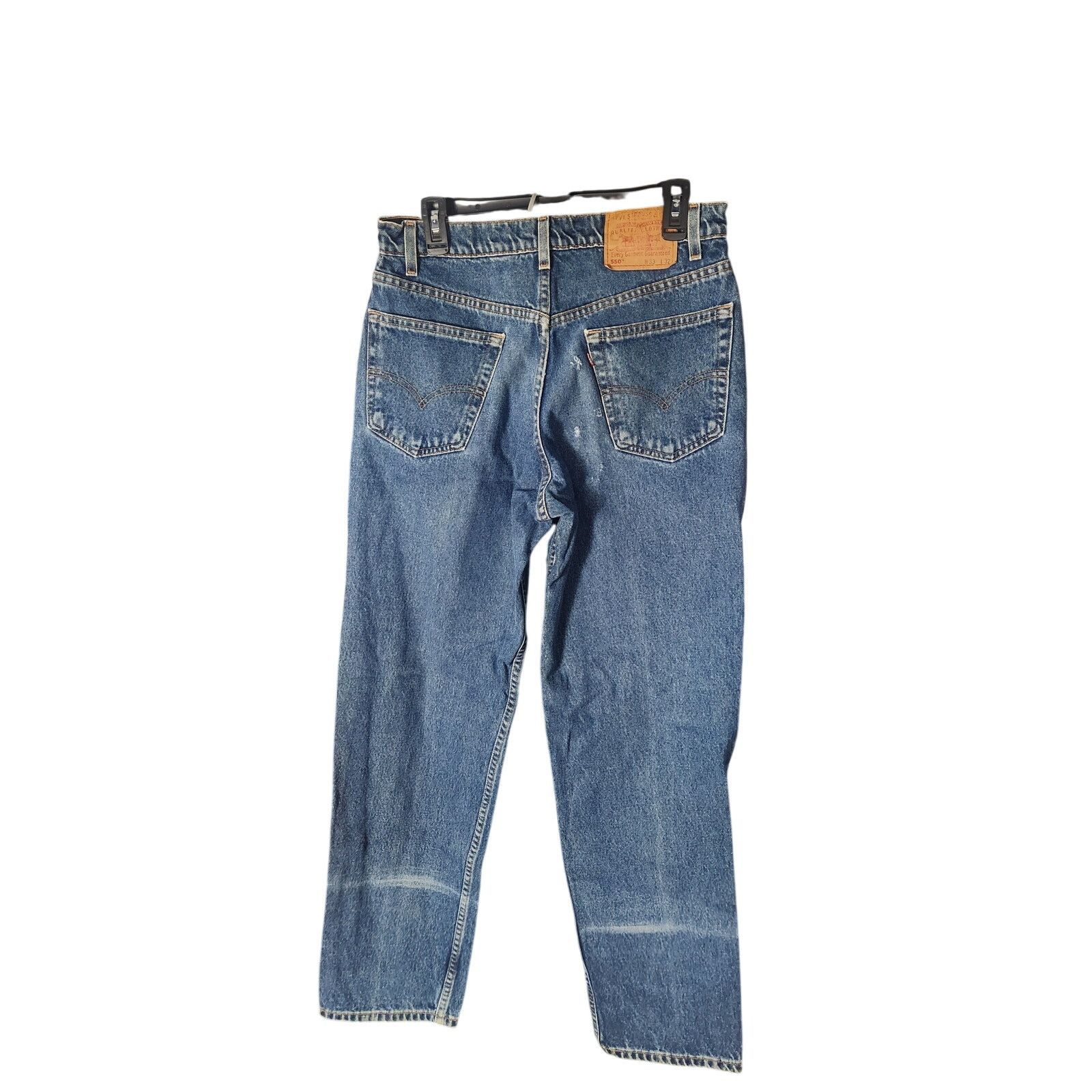 Levi's Vintage 90s Levi's 550 Jeans men's 33 x 32 Size US 33 - 2 Thumbnail