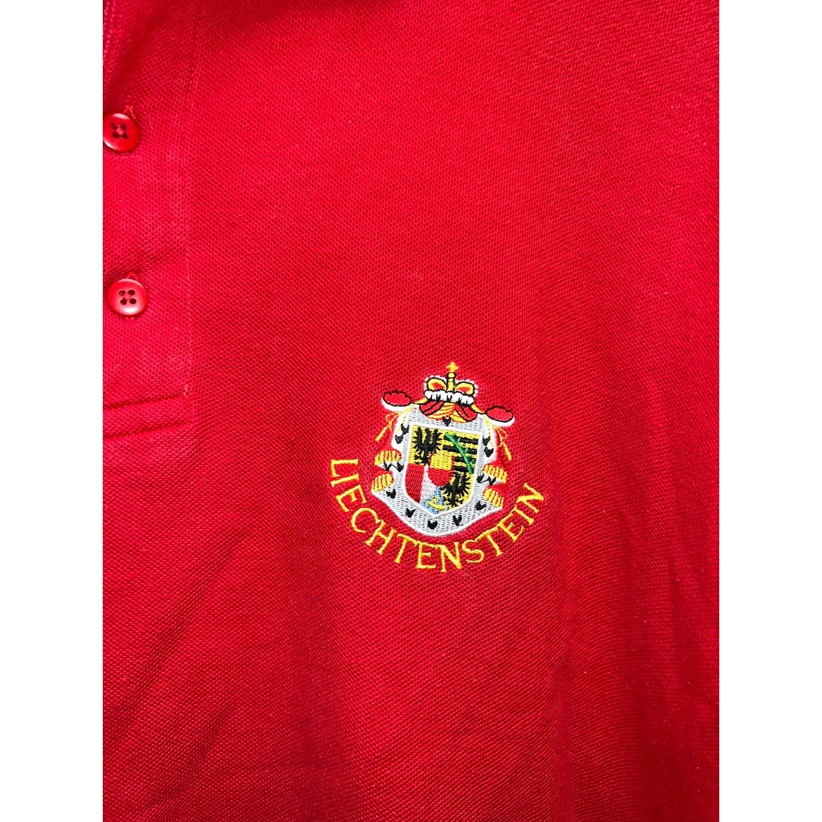 Vintage Vintage Liechtenstein Polo Shirt Ronwell Short Sleeve Tee L Size US L / EU 52-54 / 3 - 3 Thumbnail