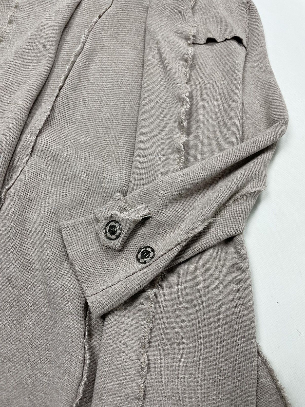 Harris Wharf London Harris Wharf London 🐚 disstressed y2k avandgarde coat Size S / US 4 / IT 40 - 8 Thumbnail