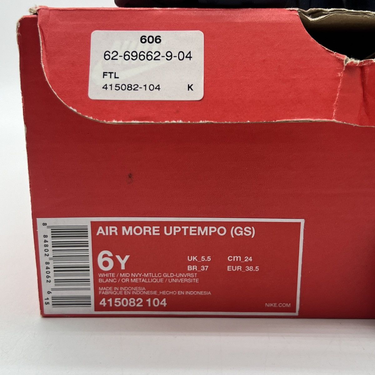 Nike Air more uptempo Olympic Size US 6 / EU 39 - 6 Thumbnail
