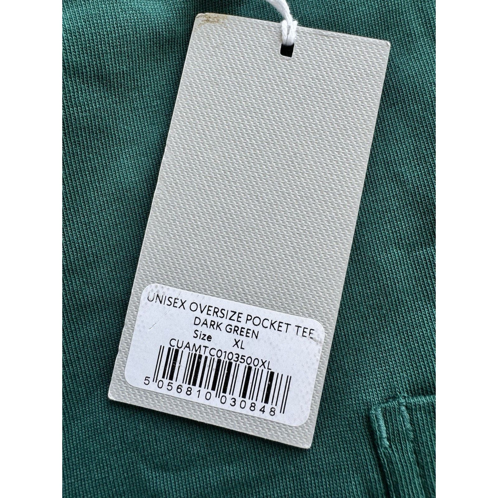 Other Aman Essentials Unisex Oversized Pocket Tee -Dark Green XL Size US XL / EU 56 / 4 - 5 Thumbnail