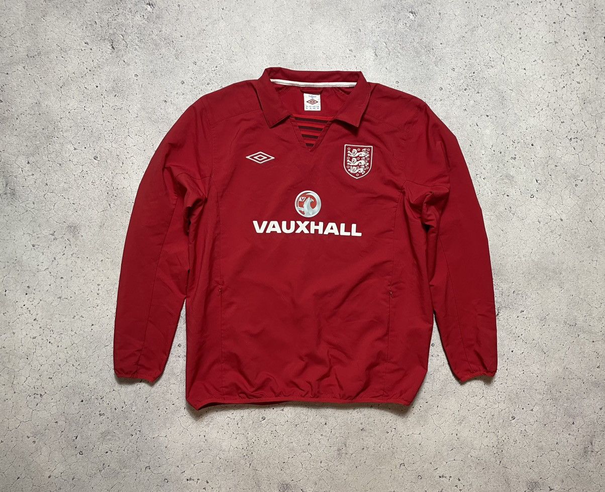 Umbro Vintage Football Training Jacket England National Team Size US XL / EU 56 / 4 - 1 Thumbnail