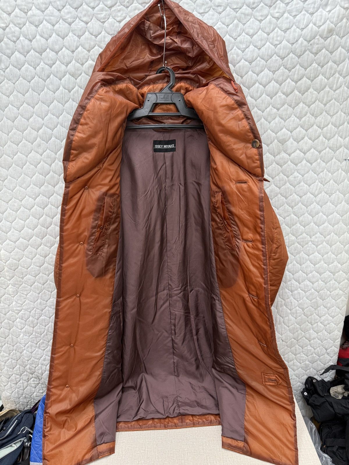Issey Miyake 🔥🔥🔥ARCHIVE AW94 VTG ISSEY MIYAKE LONG PUFFER HOODIE JACKET Size US M / EU 48-50 / 2 - 7 Thumbnail