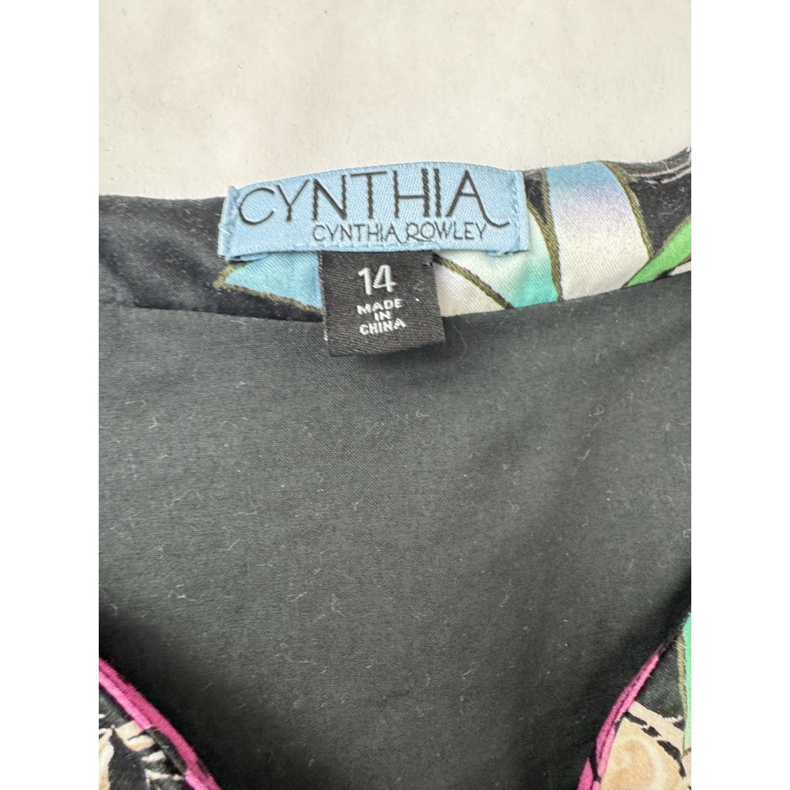 Cynthia Rowley Cynthia Rowley Floral Print Fit and Flare A-Line Dress 14 Size XL / US 12-14 / IT 48-50 - 6 Thumbnail