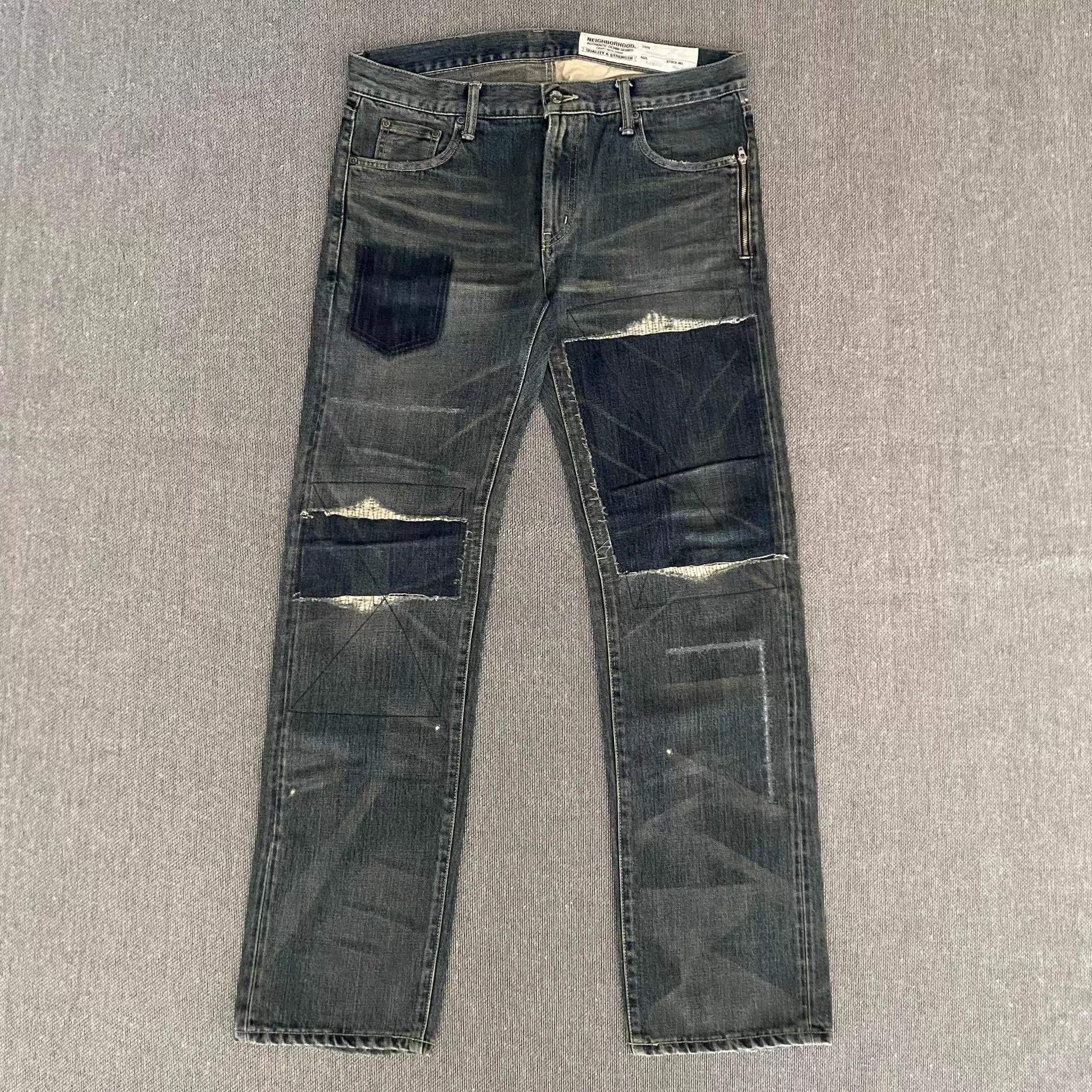 Neighborhood Neighborhood 13ss Anton King Narrow Blue Jeans L Size US 34 / EU 50 - 2 Thumbnail