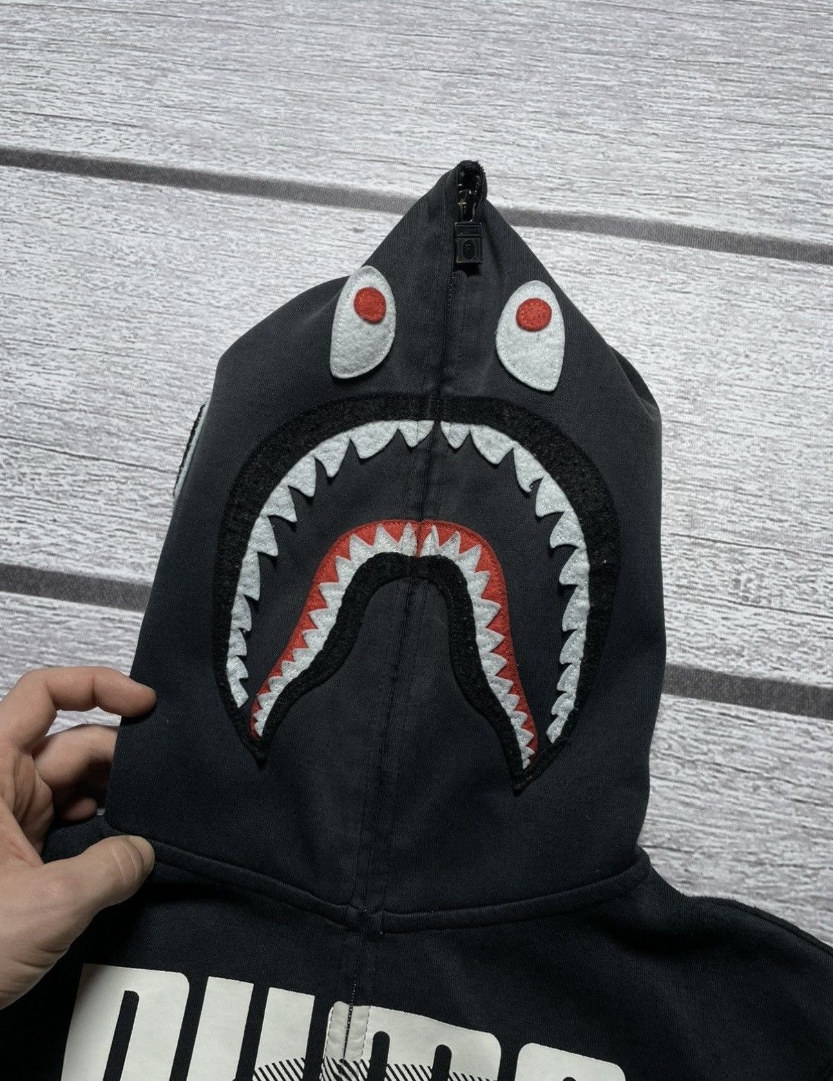 Bape × Puma Bape x Puma collab black and green camo hoodie Size US S / EU 44-46 / 1 - 4 Thumbnail