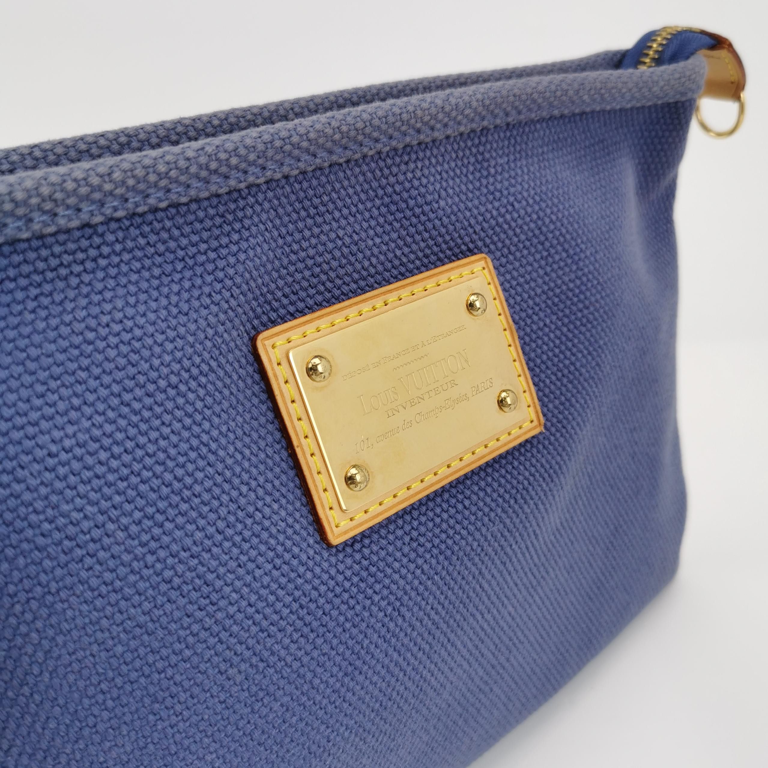 Louis Vuitton Louis Vuitton (LV) Canvas Vegetable Tanned Leather Letter L Size ONE SIZE - 2 Thumbnail
