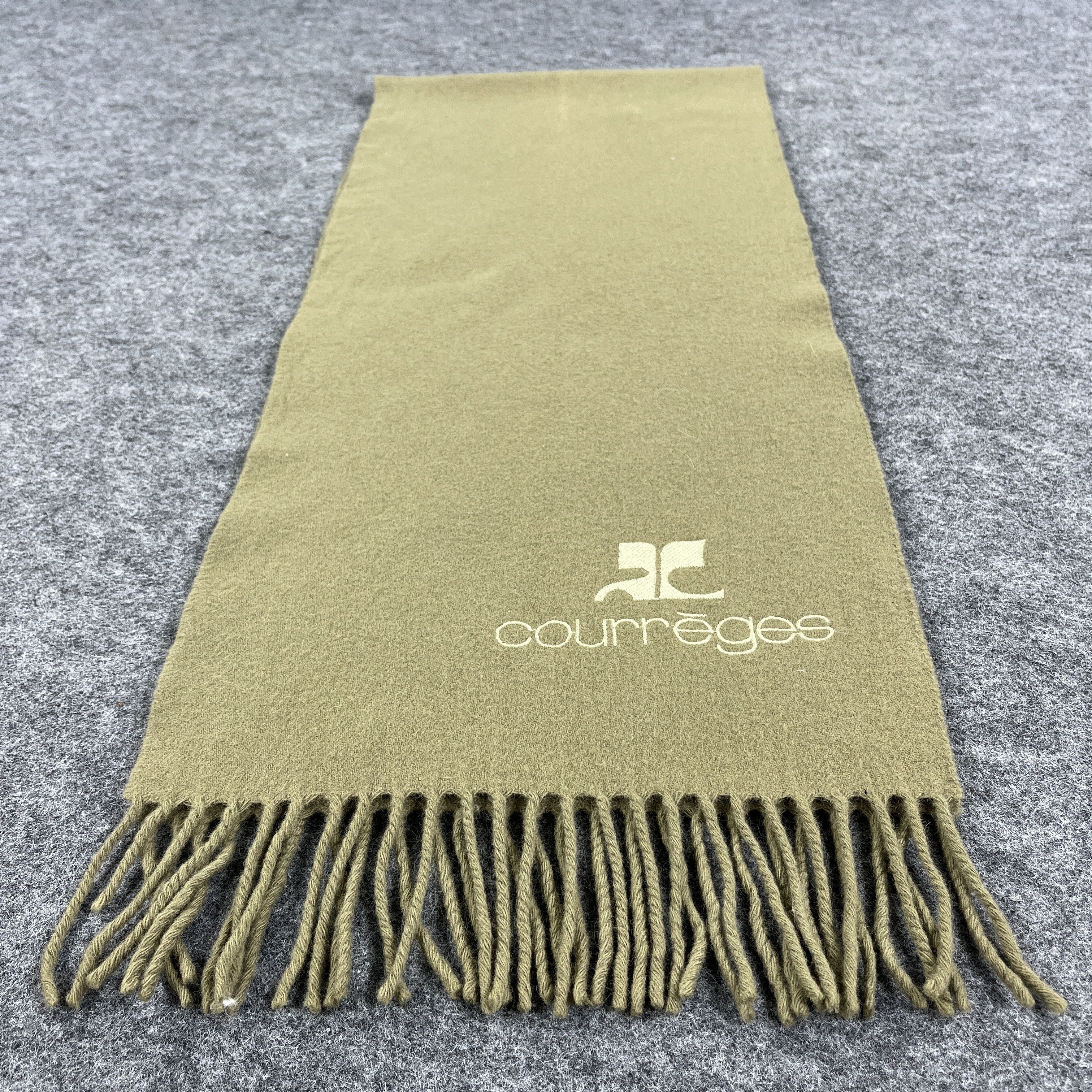 Courreges × Vintage Courreges Scarf / Muffler / Neckwear T1023 Size ONE SIZE - 2 Thumbnail