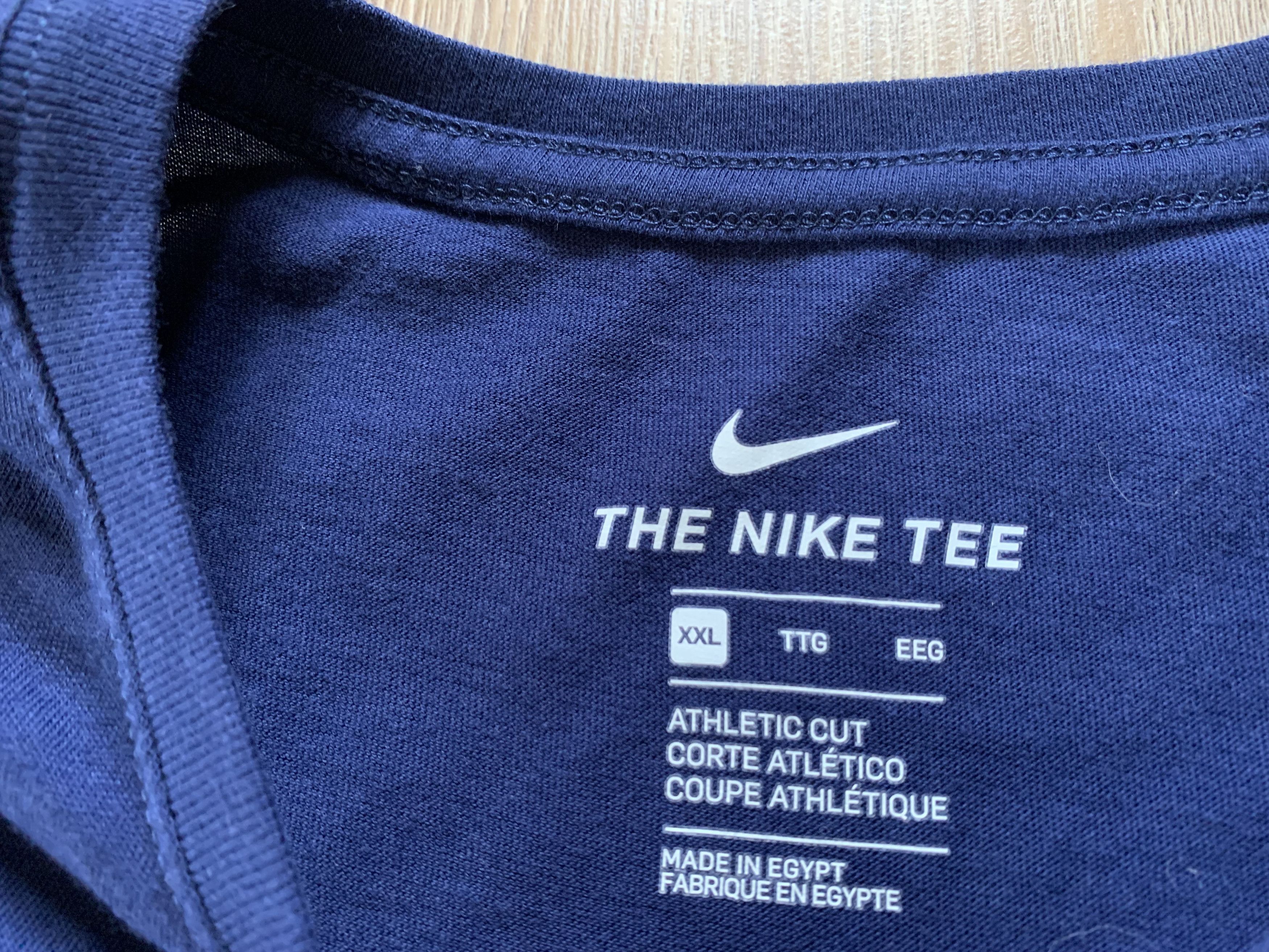 Nike Nike Tottenham Hotspur Cotton T Shirt Size US XXL / EU 58 / 5 - 8 Thumbnail