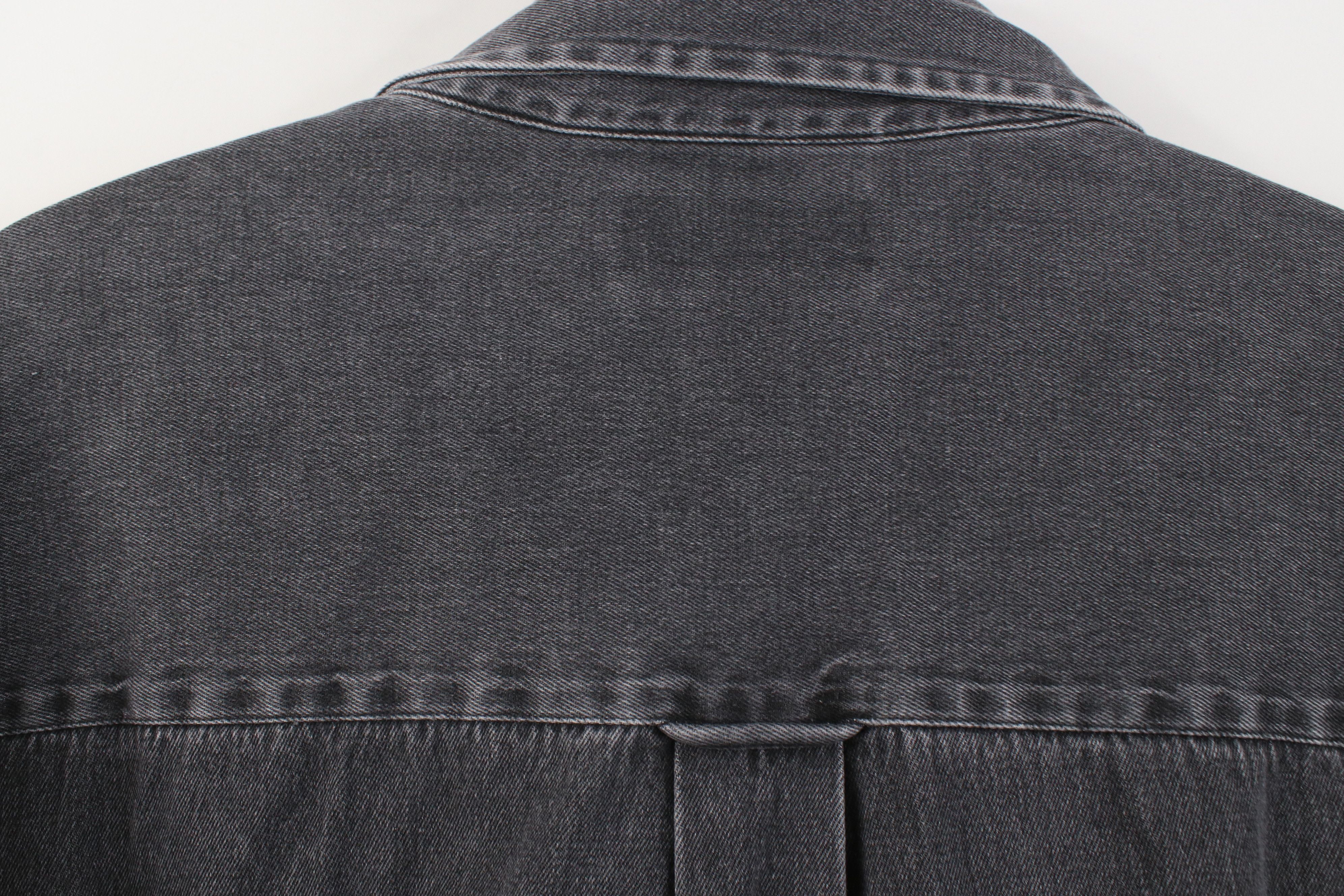 Vintage Vintage 90s Streetwear Denim Collared Button Down Shirt Size US XXL / EU 58 / 5 - 10 Thumbnail