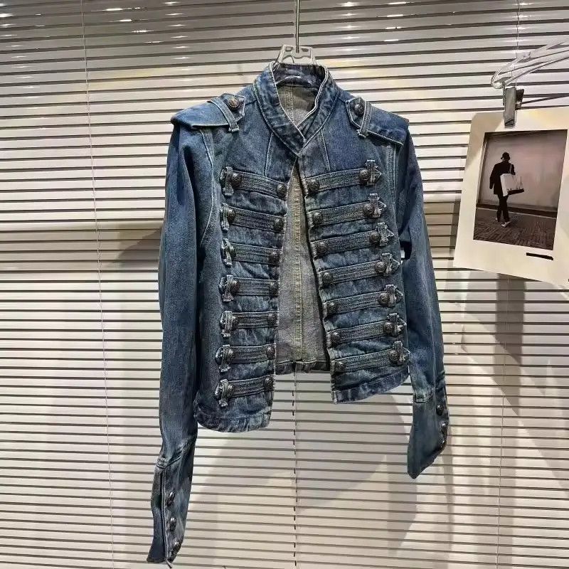 Japanese Brand Vintage Military-Inspired Jacket – Bold, Structured Size US M / EU 48-50 / 2 - 6 Thumbnail