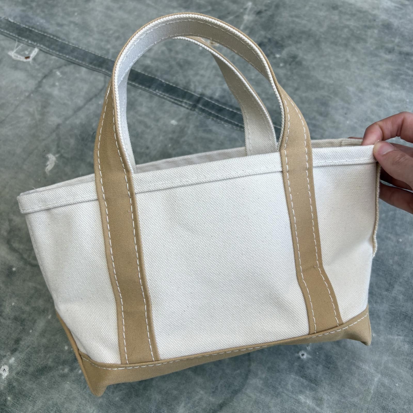 L.L. Bean Vintage 90s Deadstock Canvas L.L. Bean Boat And Tote Mini Size ONE SIZE - 6 Thumbnail