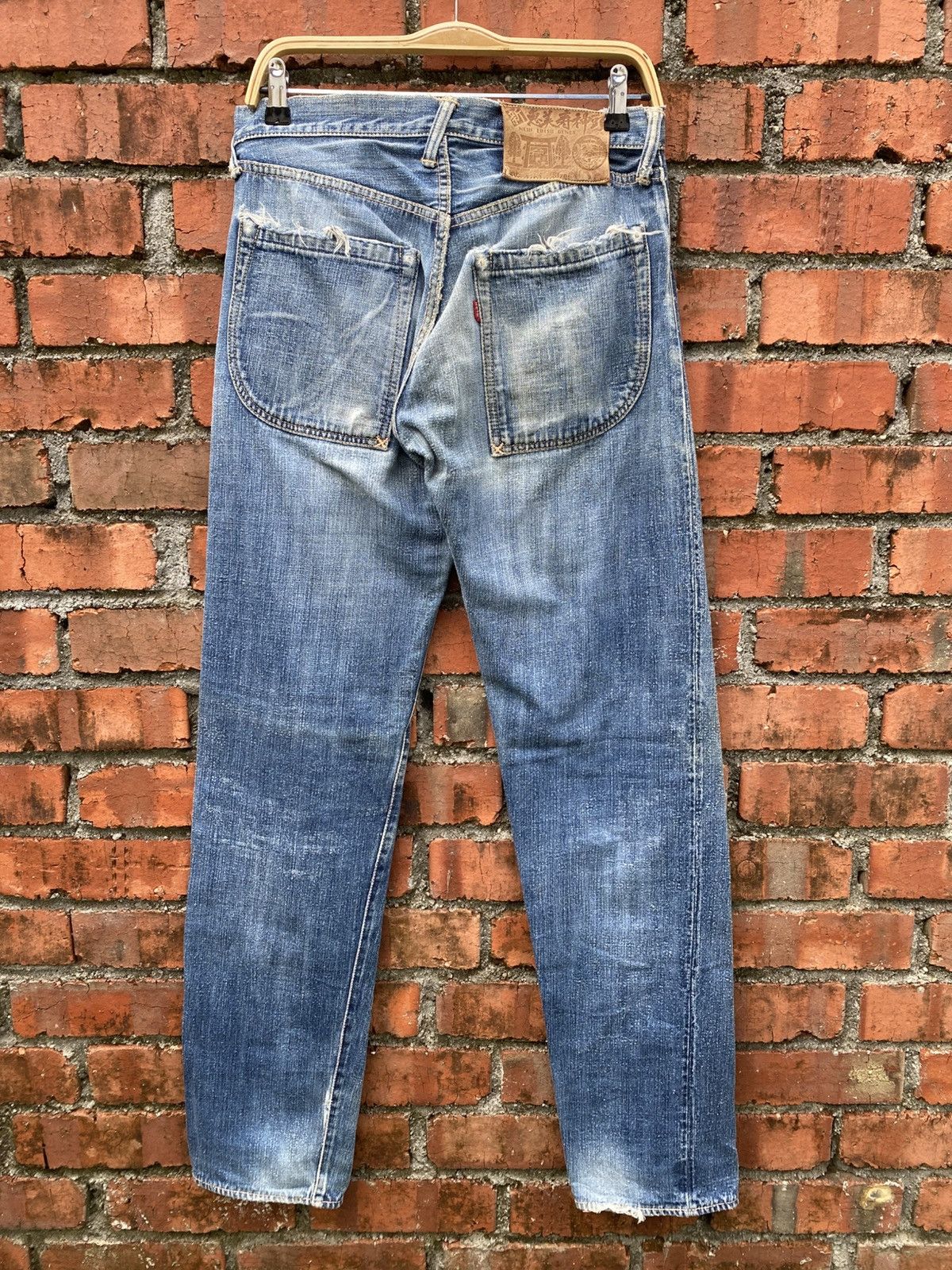 Evisu W31x34 Evisu redline new evisu genes made in JAPAN Size US 31 - 2 Thumbnail