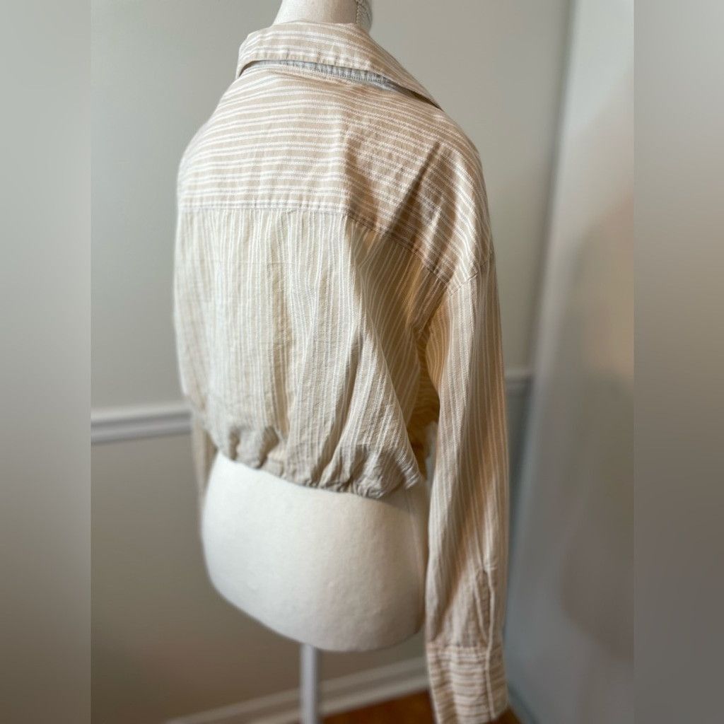 Other Dynamite Faux Wrap Low Cut Crop Top M Size M / US 6-8 / IT 42-44 - 7 Thumbnail