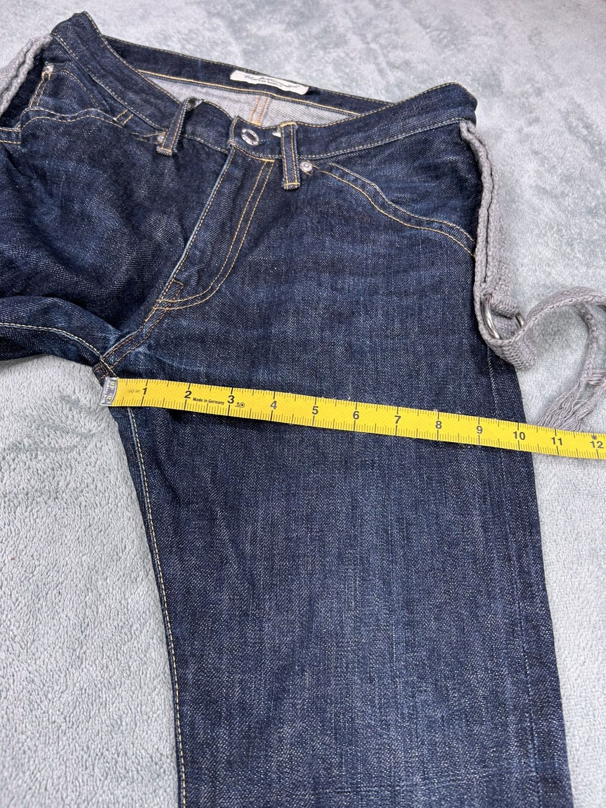 Undercover Undercover SS08 Summer Madnes”Lightning Bolt Fringe Jeans142 Size US 26 / EU 42 - 11 Thumbnail