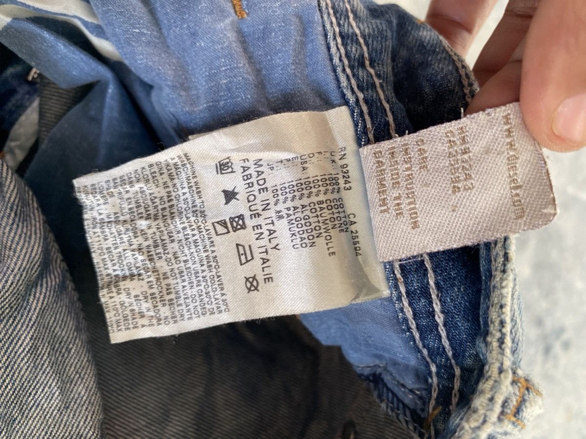 Diesel Diesel Poiak Acid Wash Made in Italy Denim Pants Size US 32 / EU 48 - 17 Thumbnail