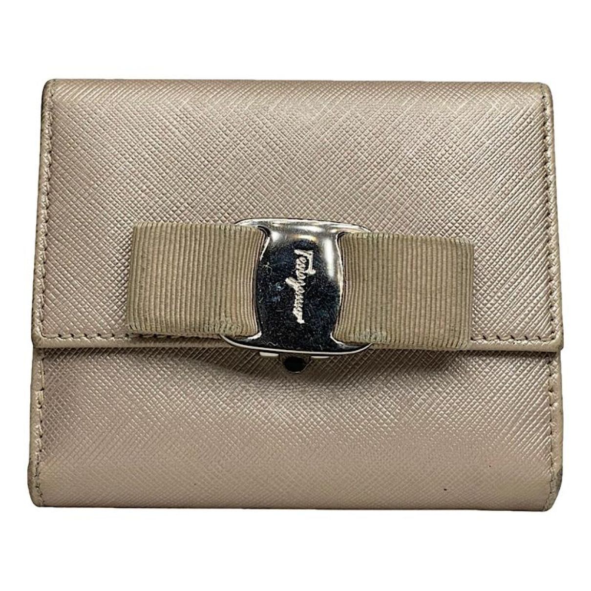 Salvatore Ferragamo Pink Leather Purse Size ONE SIZE - 1 Thumbnail