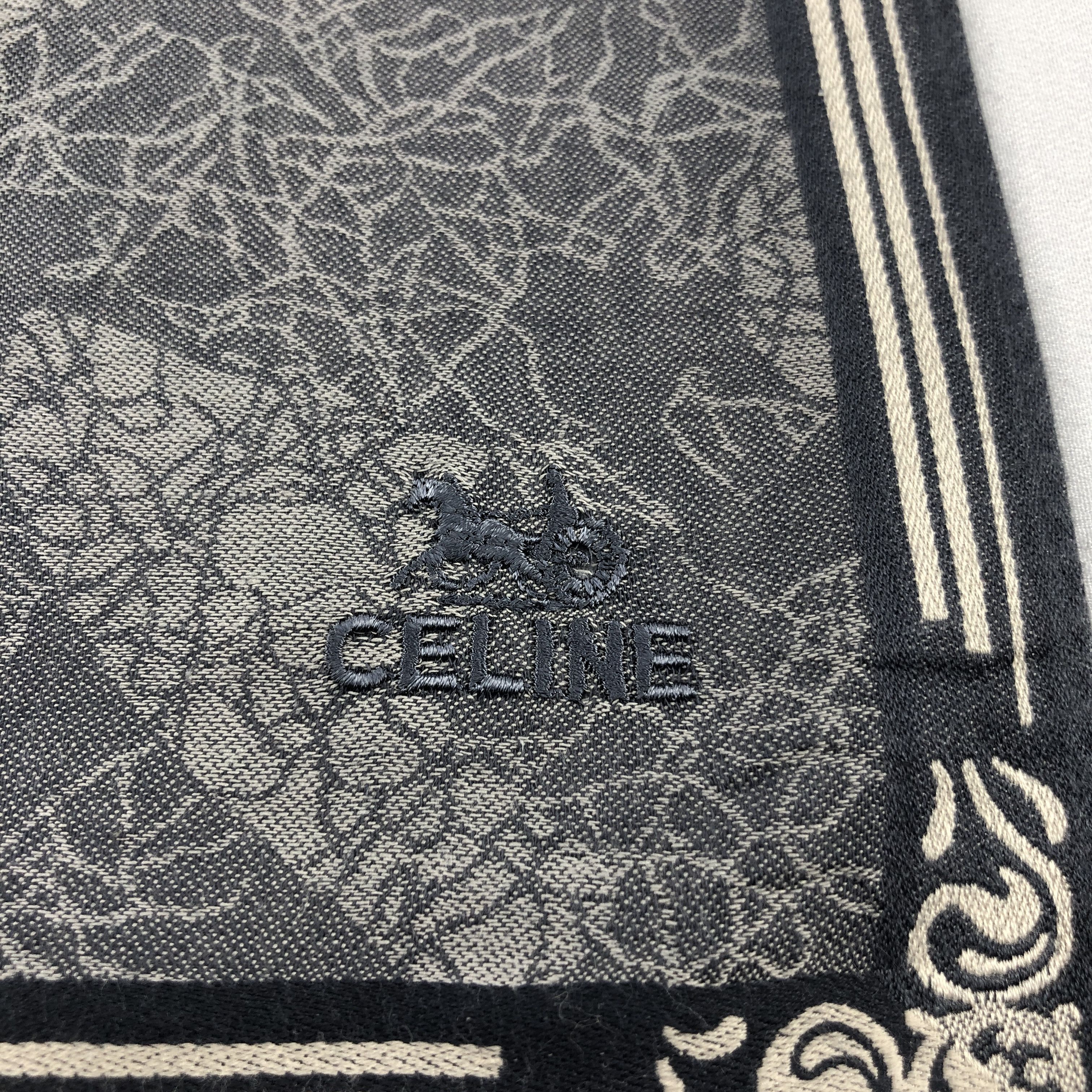 Celine Celine Handkerchief Neckerchief Bandana H3039 Size ONE SIZE - 3 Thumbnail