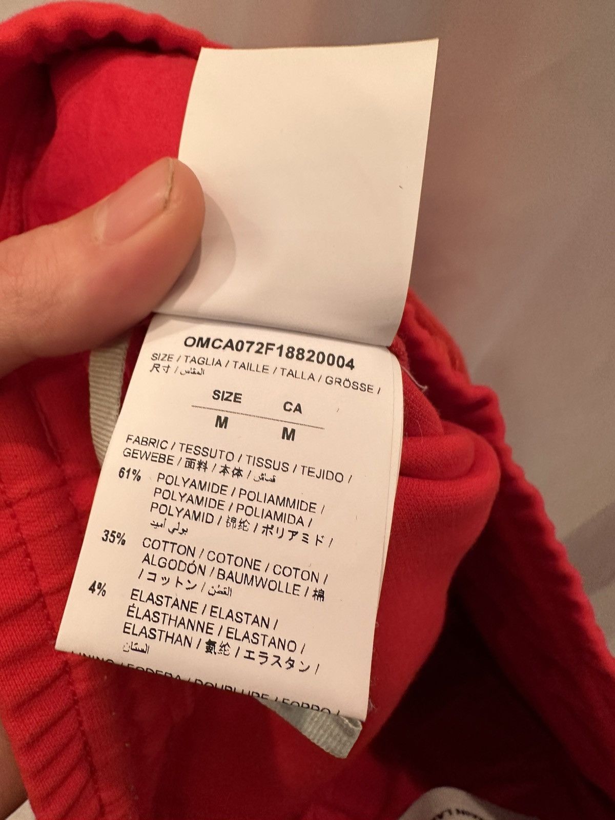 Off-White OFF-WHITE TRACK PANTS TROUSERS Size US 30 / EU 46 - 12 Thumbnail
