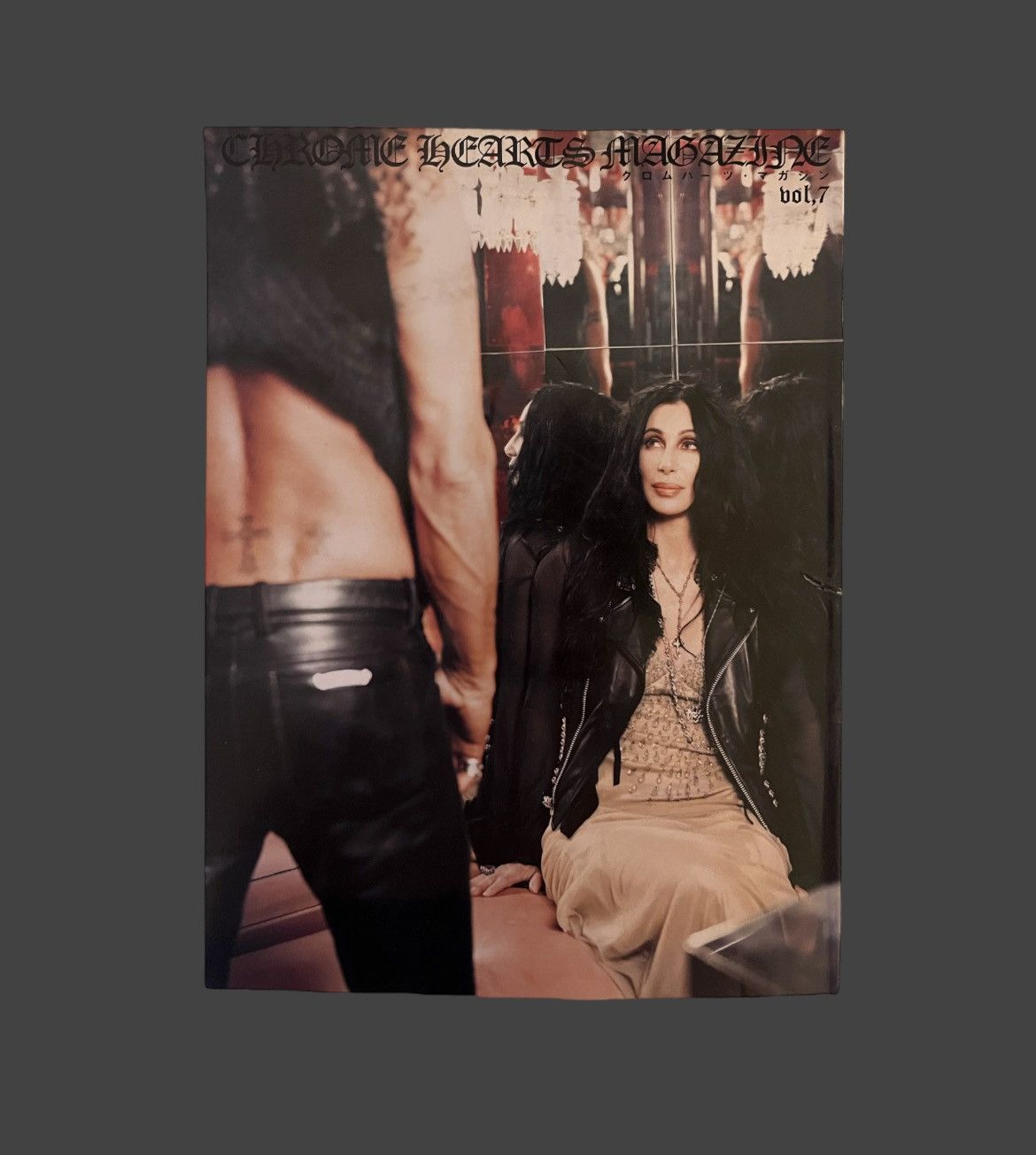 image of Chrome Hearts Magazine Volume 7 Cher Edition in Black, Men's