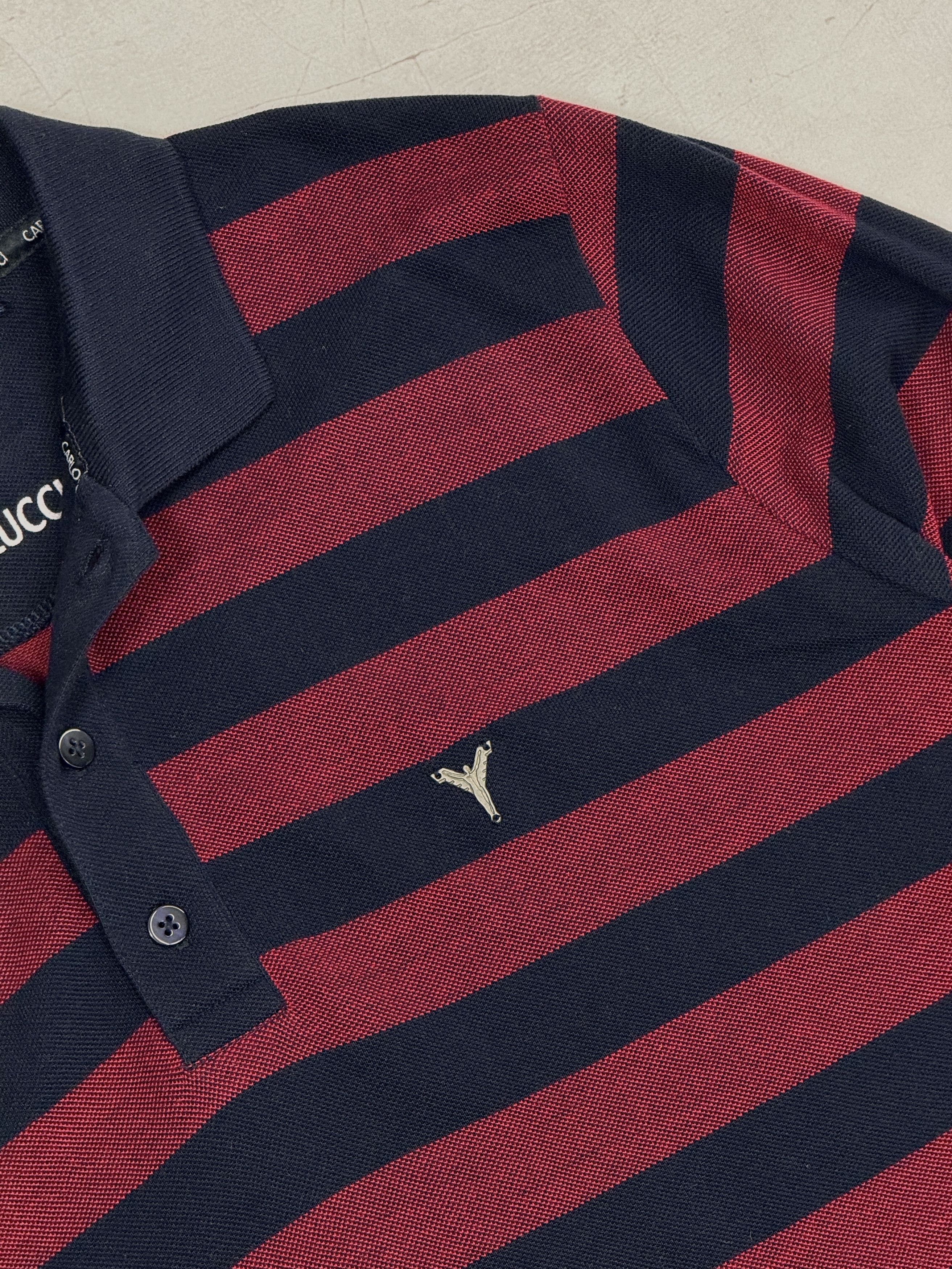 Carlo Colucci × Designer Carlo Colucci Polo T-Shirt Long Sleeve Size US M / EU 48-50 / 2 - 7 Thumbnail