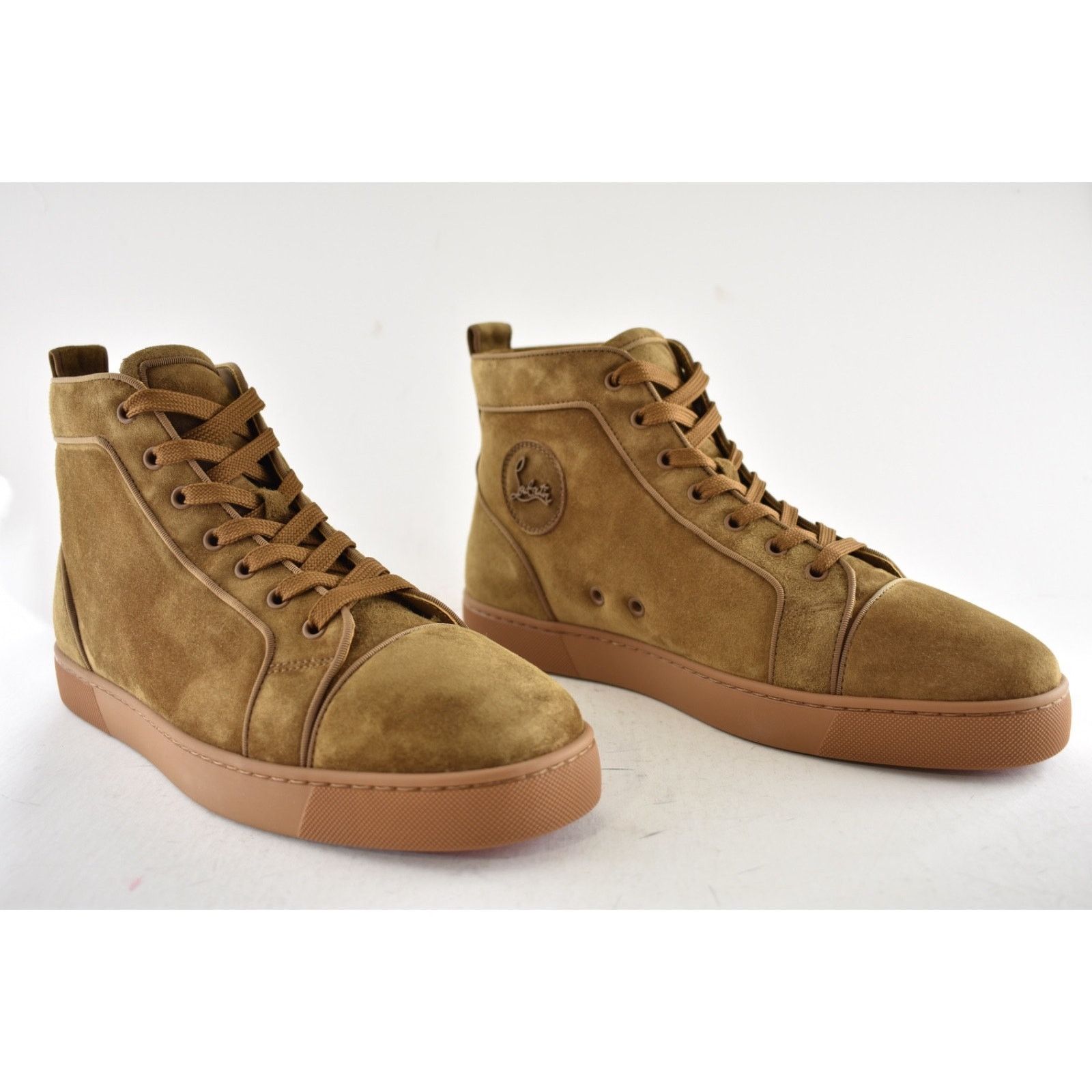 Christian Louboutin Christian Louboutin Men Louis Orlato Flat Rhea Brown High Size US 10.5 / EU 43-44 - 4 Thumbnail