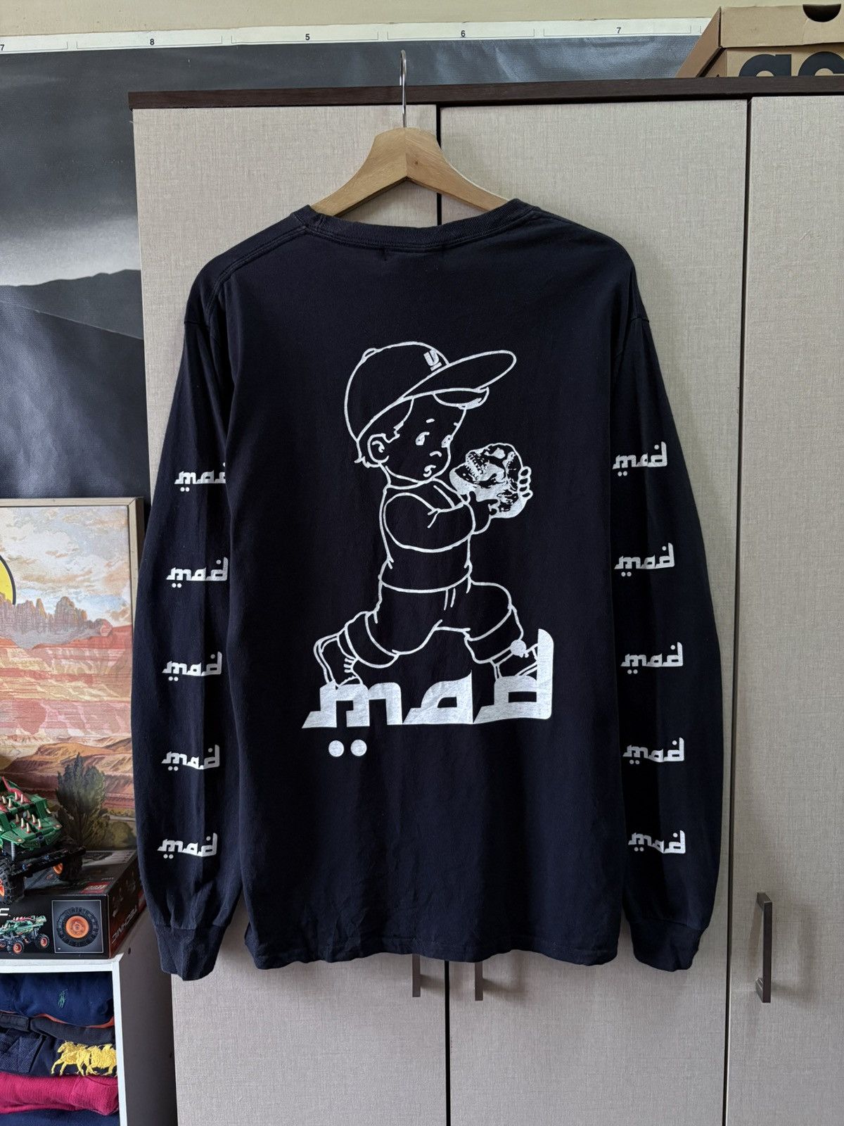 Undercover Undercover Mad Store Skull Sleeve Print tee A2 | Grailed