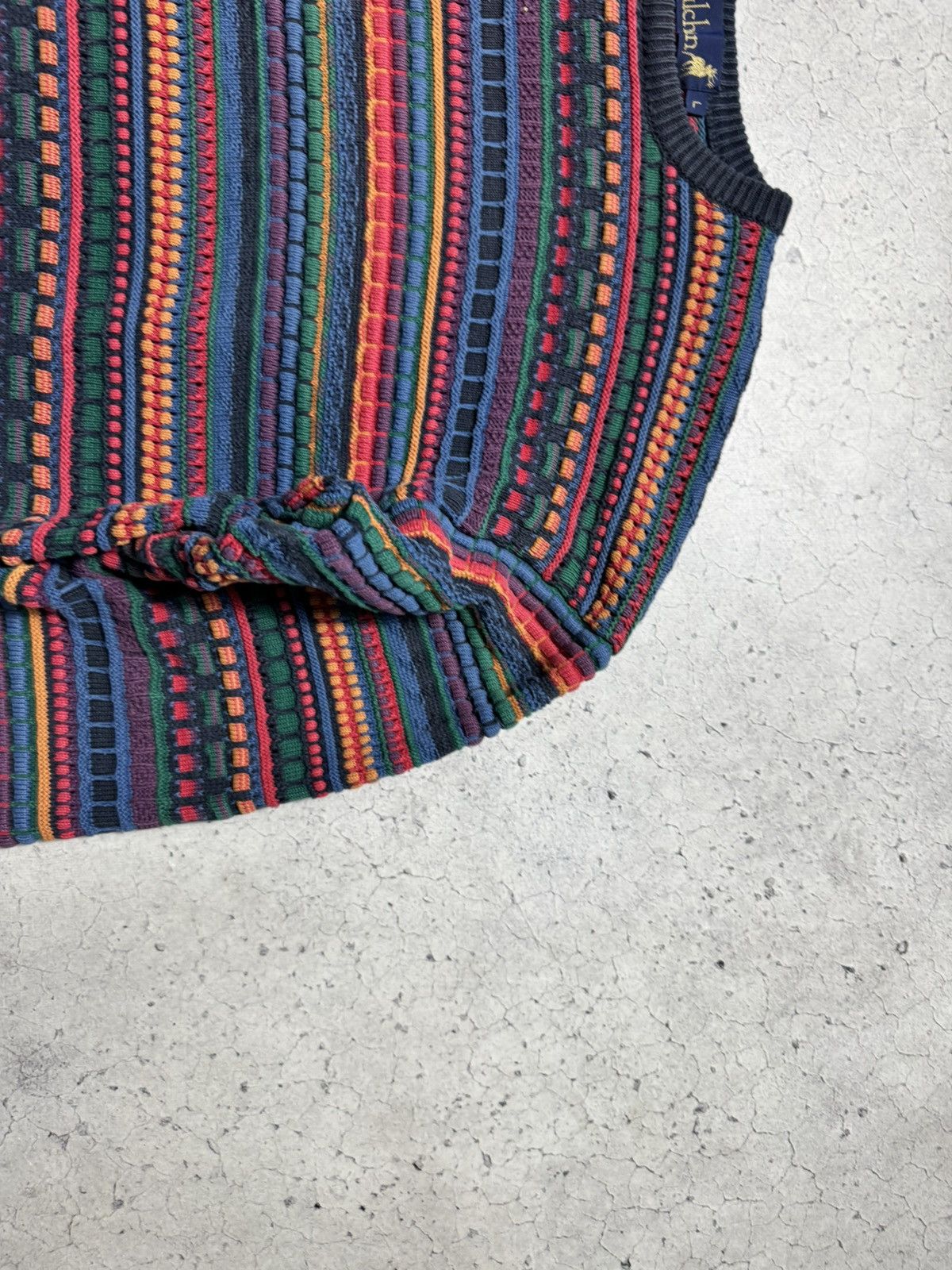 Coogi Vintage Coogi Style 3D Knit Sweater Y2K Rare Size US L / EU 52-54 / 3 - 6 Thumbnail
