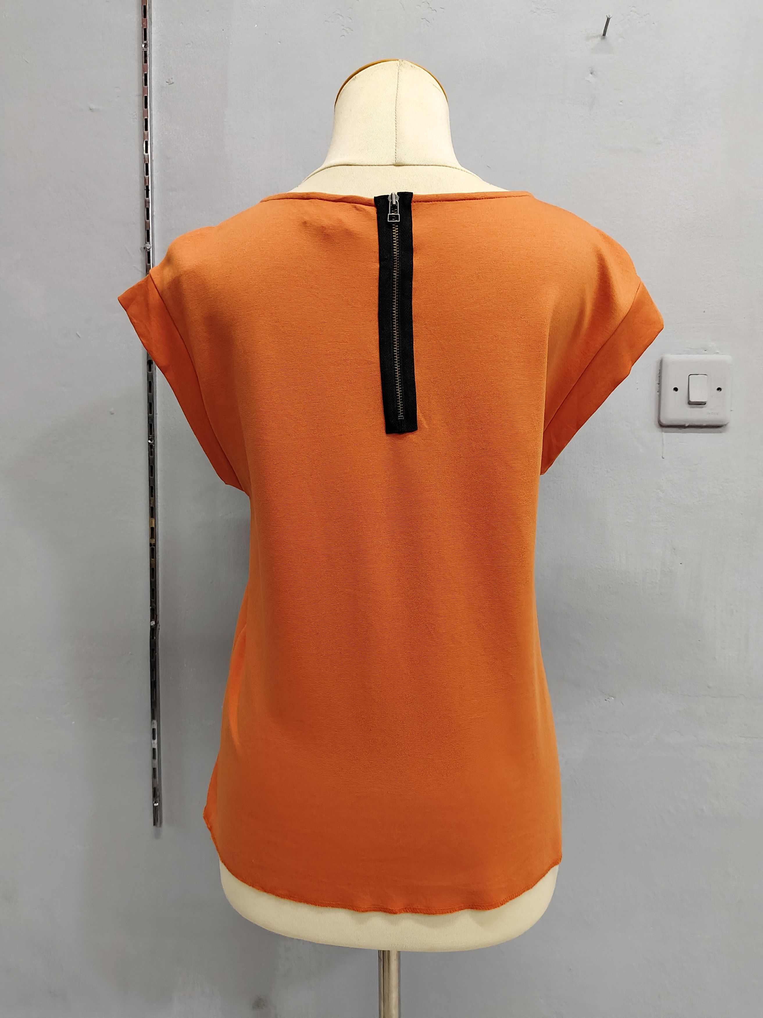 Lanvin 2000s Lanvin- Asymmetric Grosgrain Ribbon Bow Top Size M / US 6-8 / IT 42-44 - 4 Thumbnail