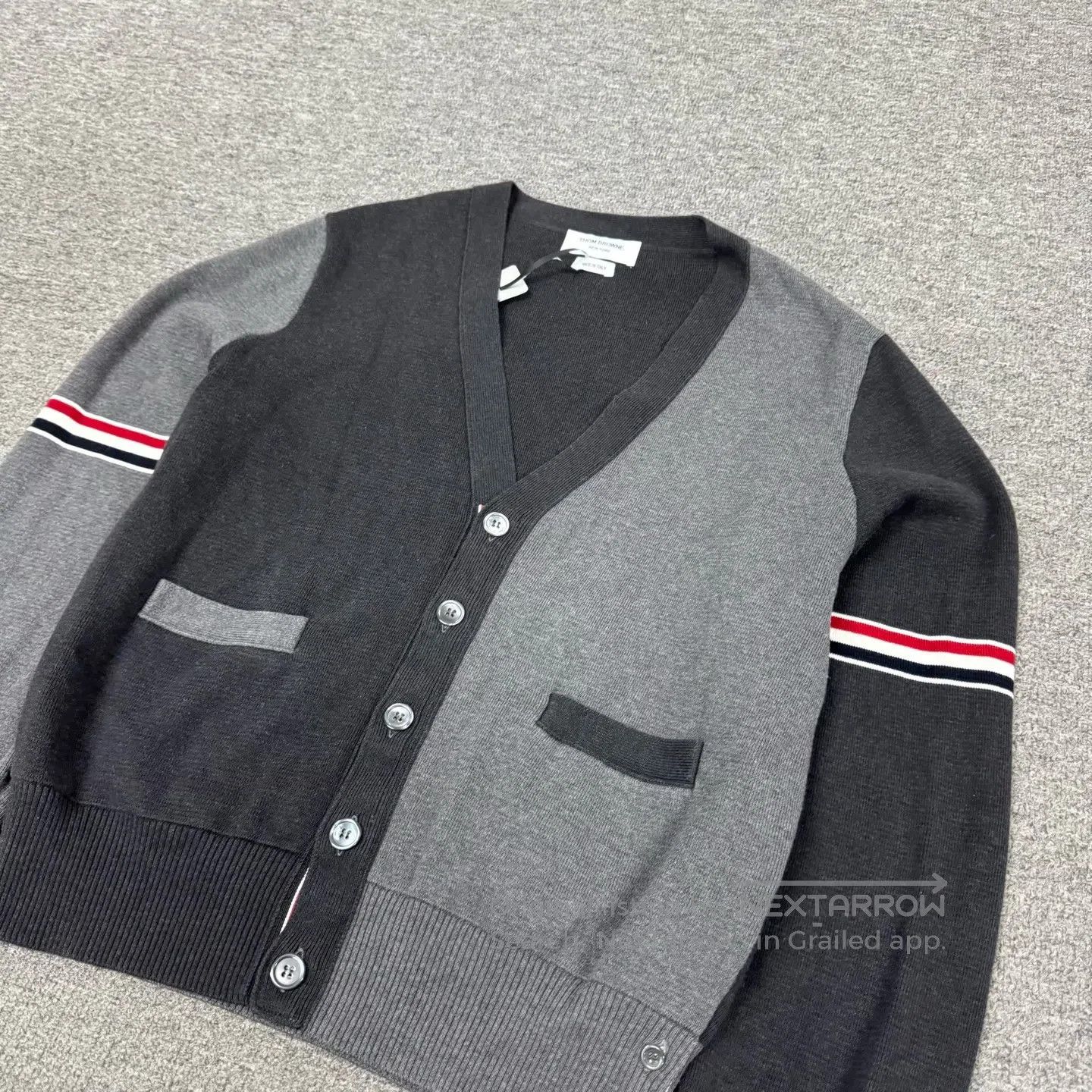 Thom Browne Thom Browne Colorful striped knit cardigan| Size US L / EU 52-54 / 3 - 3 Thumbnail