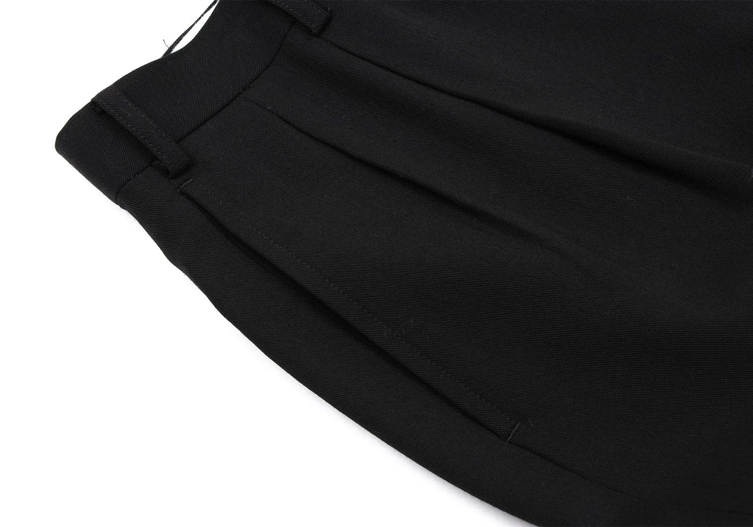 Jean Paul Gaultier Wool Rayon Double Pleat Pants in Black Size 79 Size US 36 / EU 52 - 7 Thumbnail