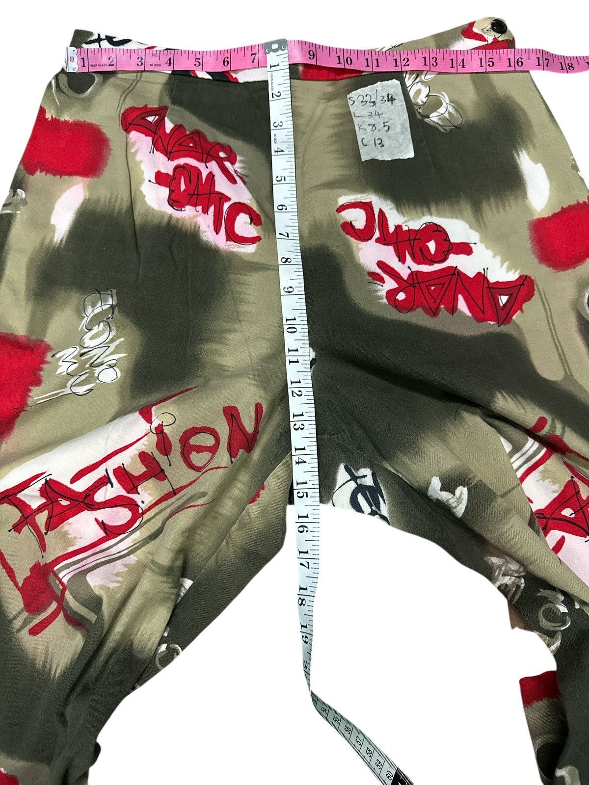 Kapital Briggs Anarcatic Fashion Punk Style . Size US 32 / EU 48 - 7 Thumbnail